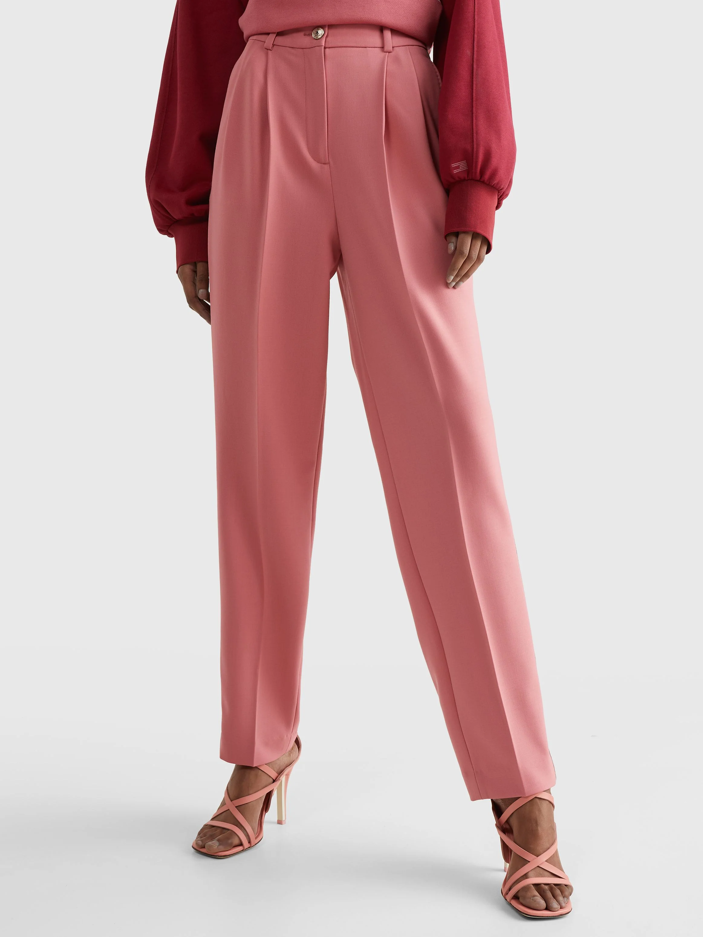Tommy Hilfiger - Women's Tommy Icons Tapered Fit Tape Trousers - Image 5