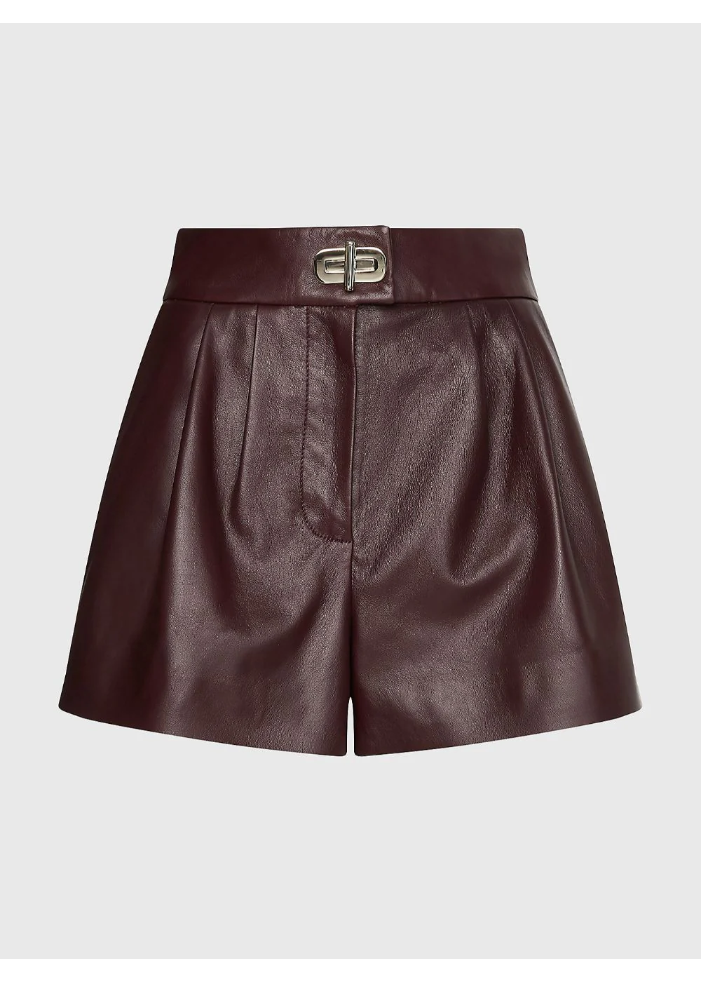 Tommy Hilfiger - High Rise Leather Shorts - Image 4