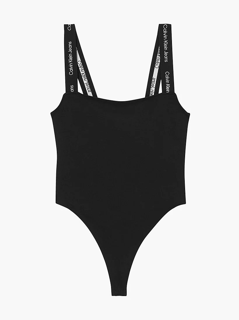 Calvin Klein Jeans - Logo Tape Bodysuit Slim Fit - Image 2