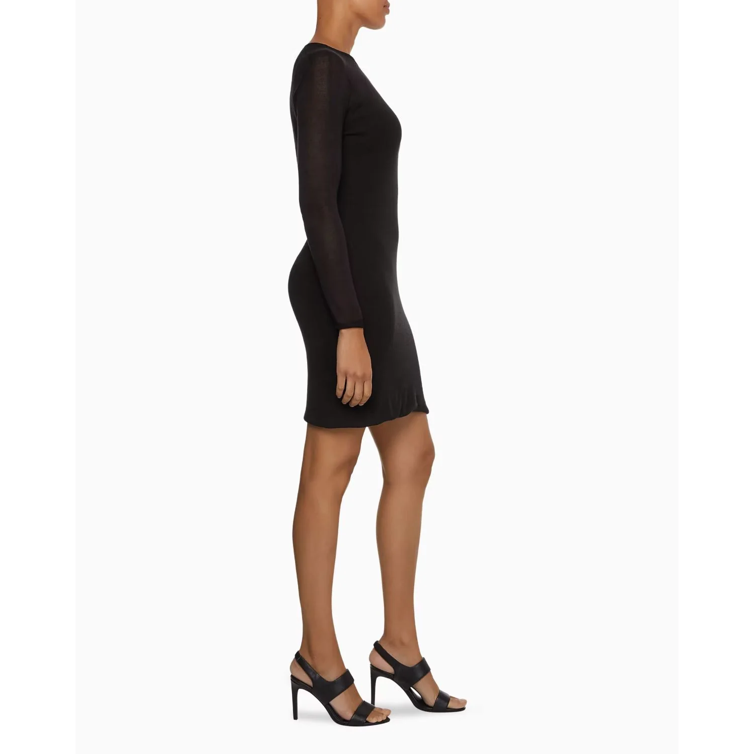 Calvin Klein - Double Layer Knit Bodycon Dress Slim Fit - Image 3