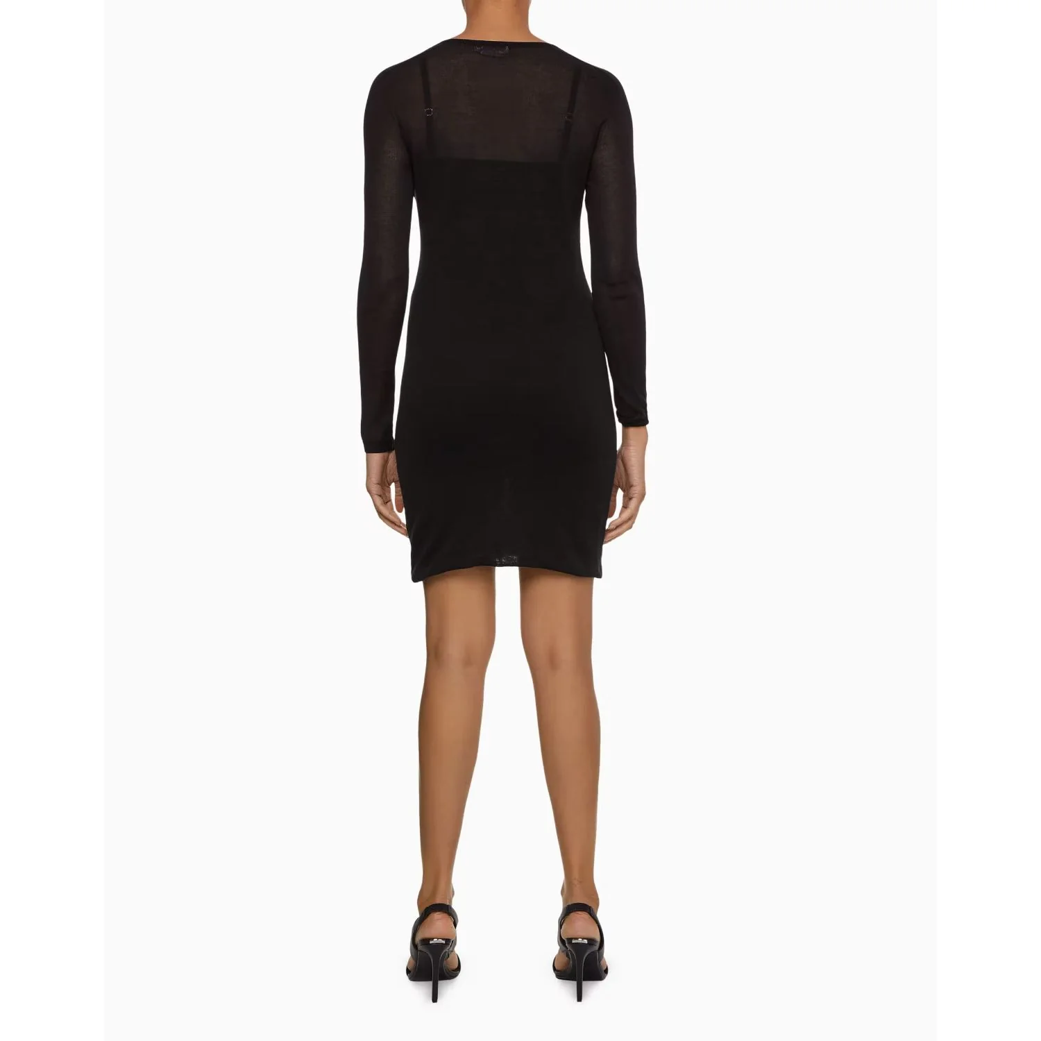 Calvin Klein - Double Layer Knit Bodycon Dress Slim Fit - Image 4
