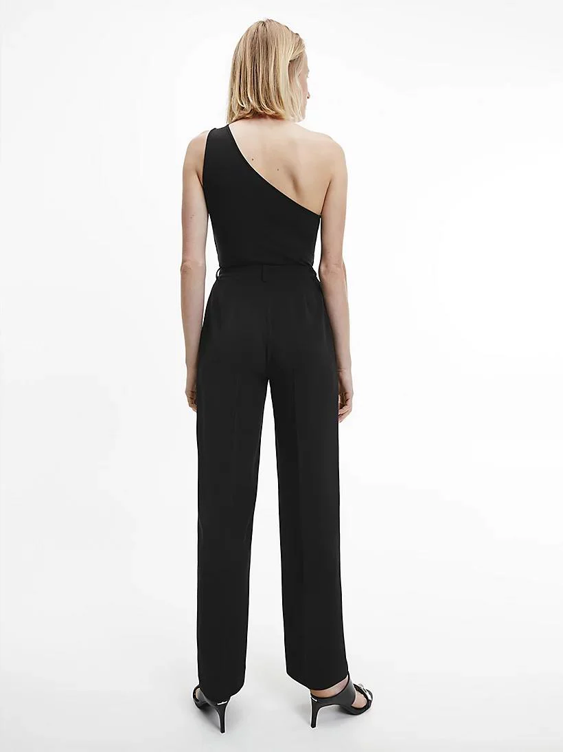 Calvin Klein - Cotton Modal One-Shoulder Top - Image 4