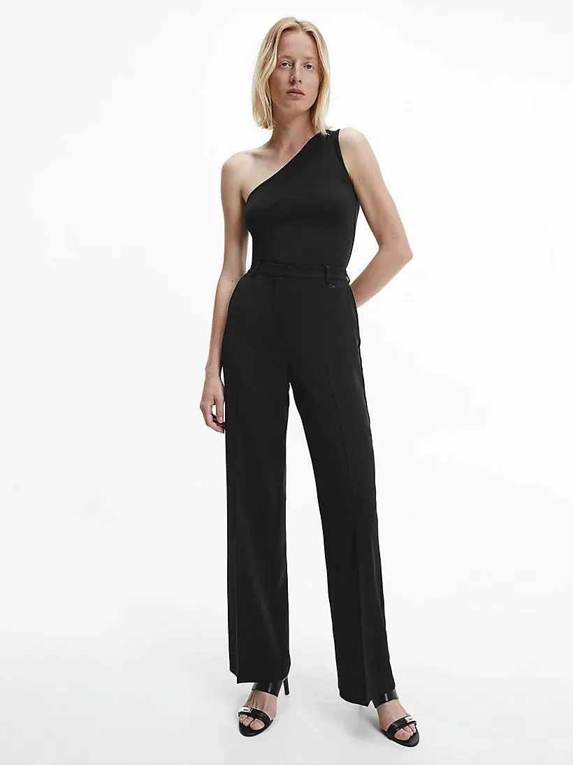 Calvin Klein - Cotton Modal One-Shoulder Top - Image 5