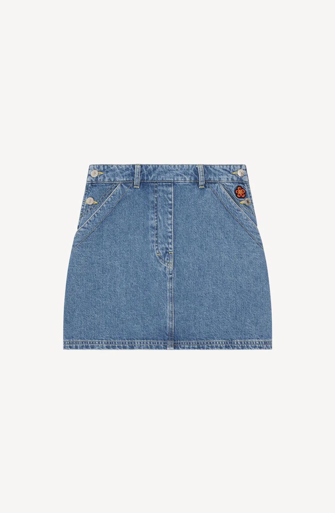Kenzo - 'Boke Flower' Denim Miniskirt - Image 2