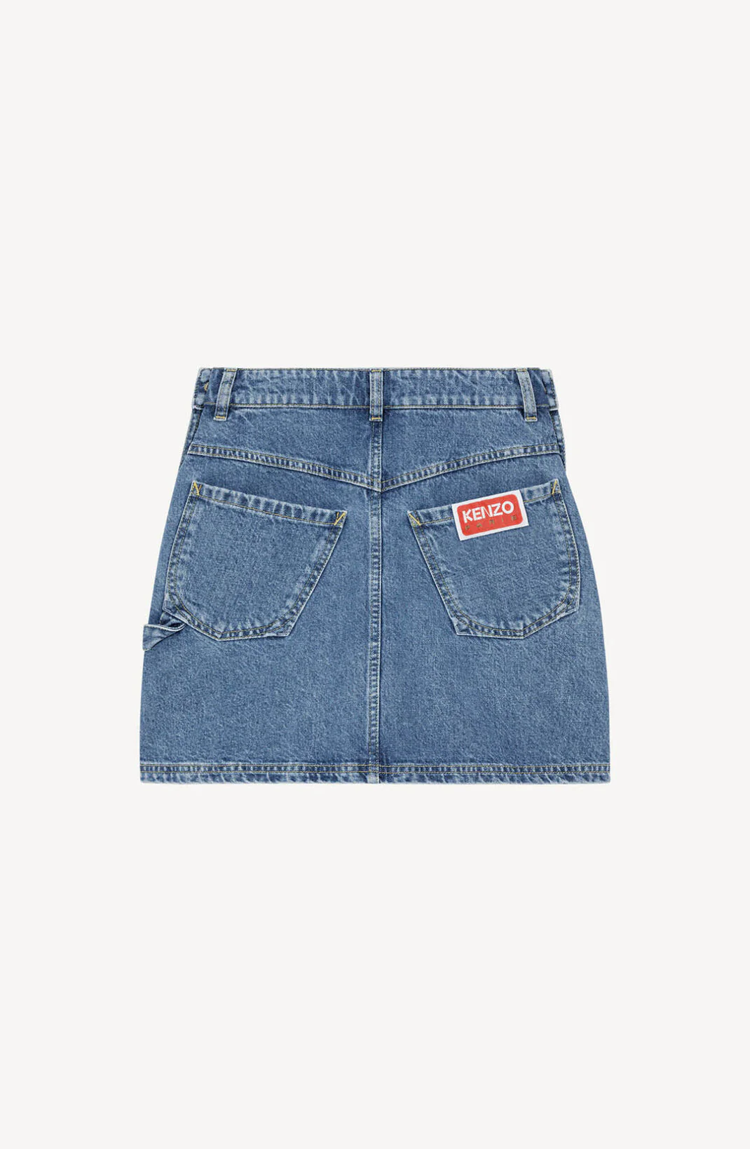 Kenzo - 'Boke Flower' Denim Miniskirt - Image 4