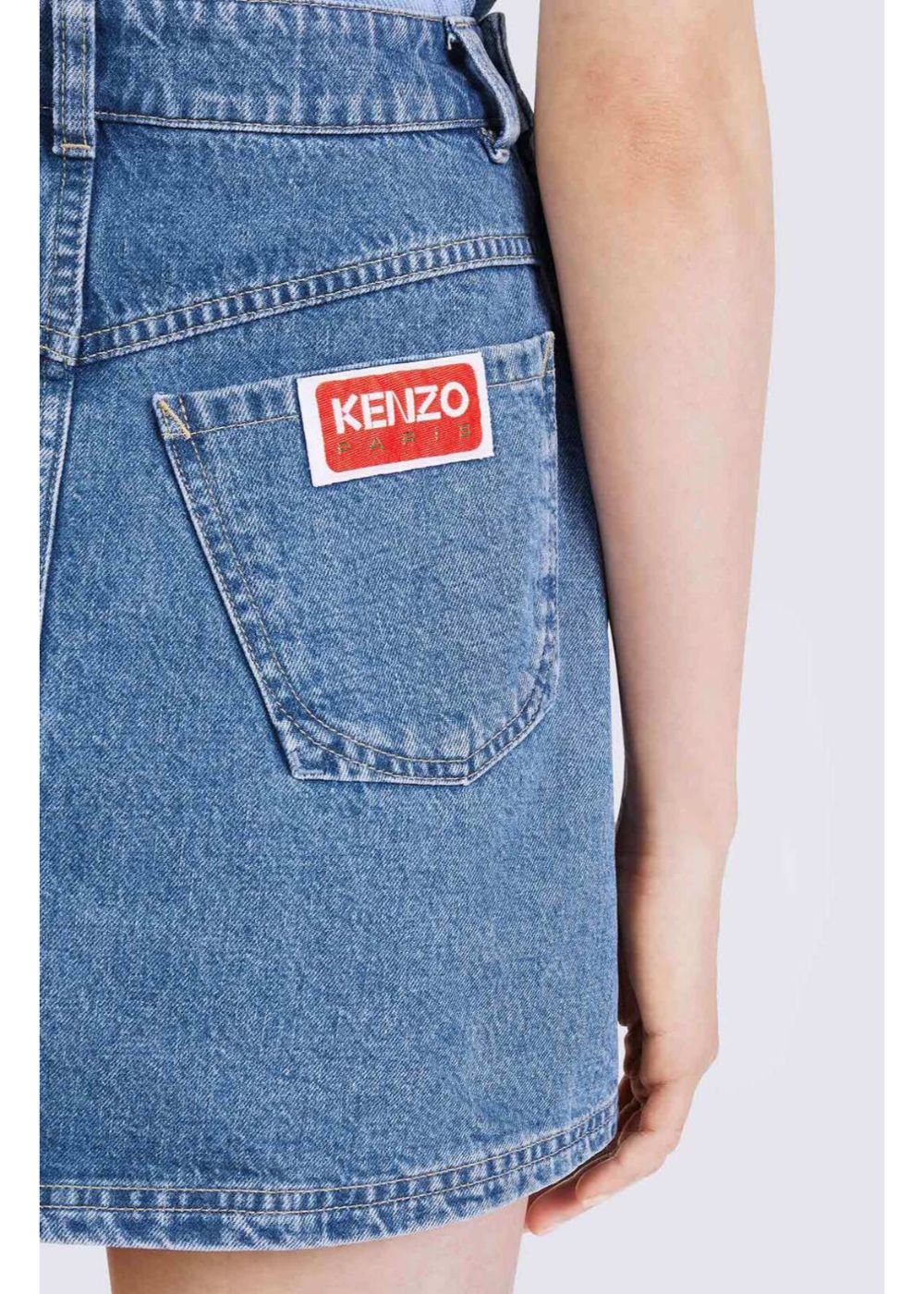 Kenzo - 'Boke Flower' Denim Miniskirt - Image 6