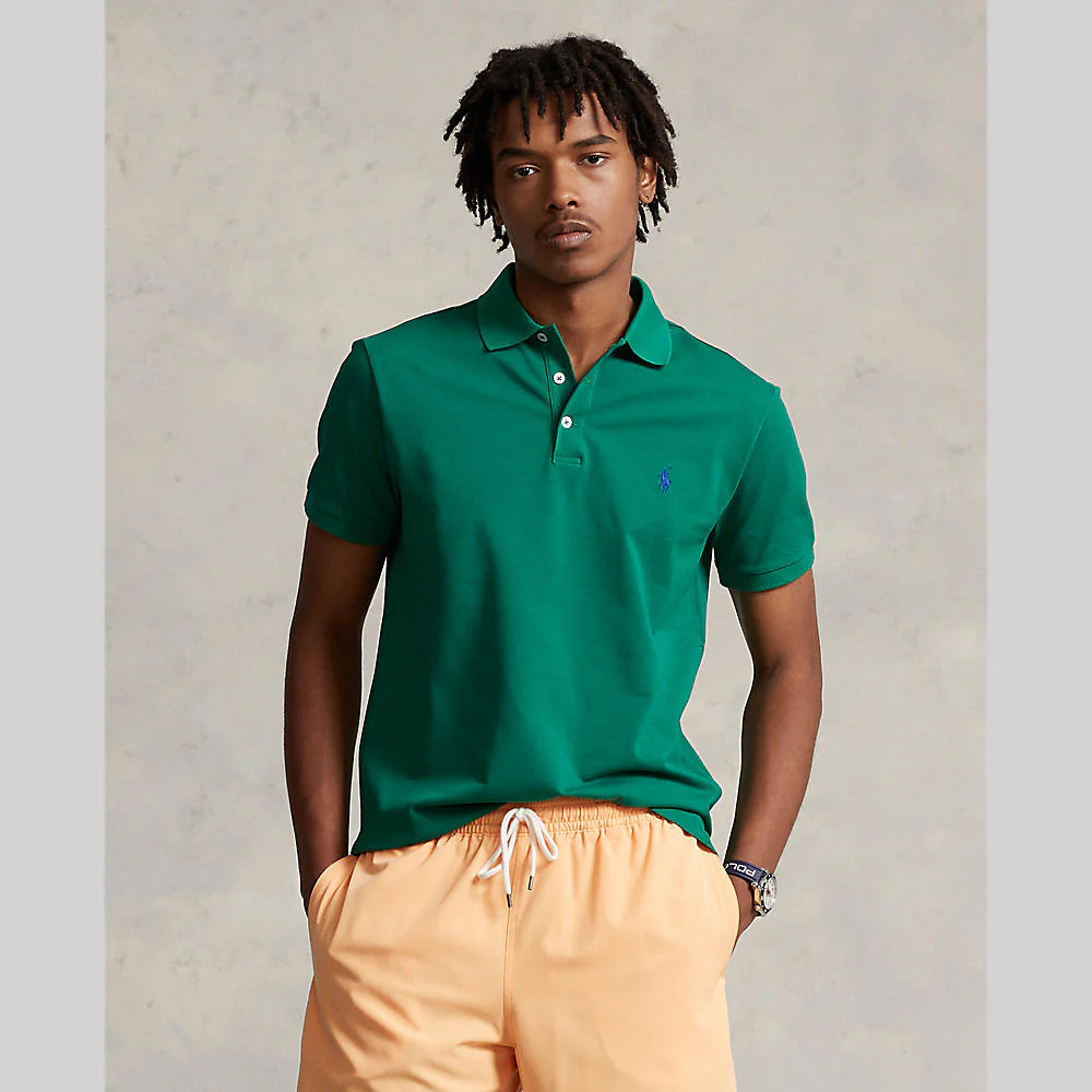 Polo Ralph Lauren - Men's Slim Fit Stretch Mesh Polo Shirt - Image 3