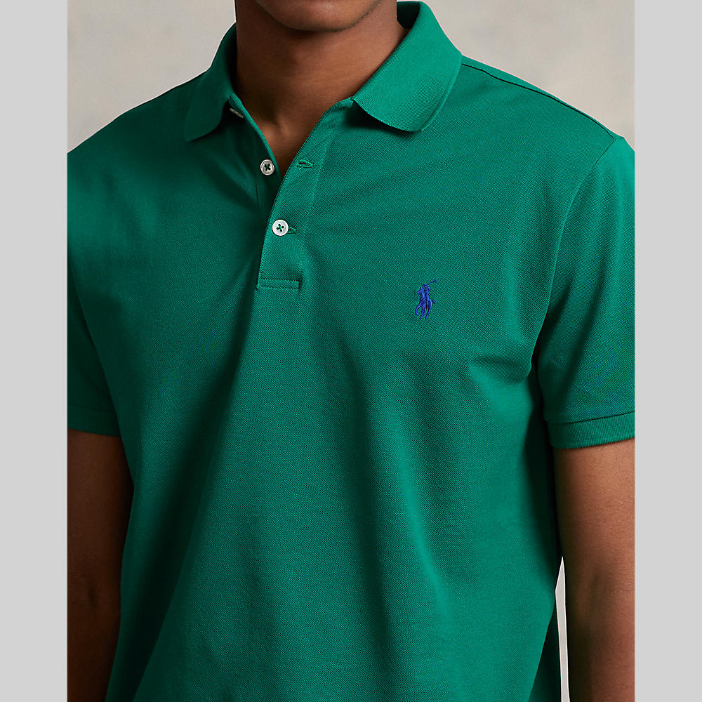 Polo Ralph Lauren - Men's Slim Fit Stretch Mesh Polo Shirt - Image 5