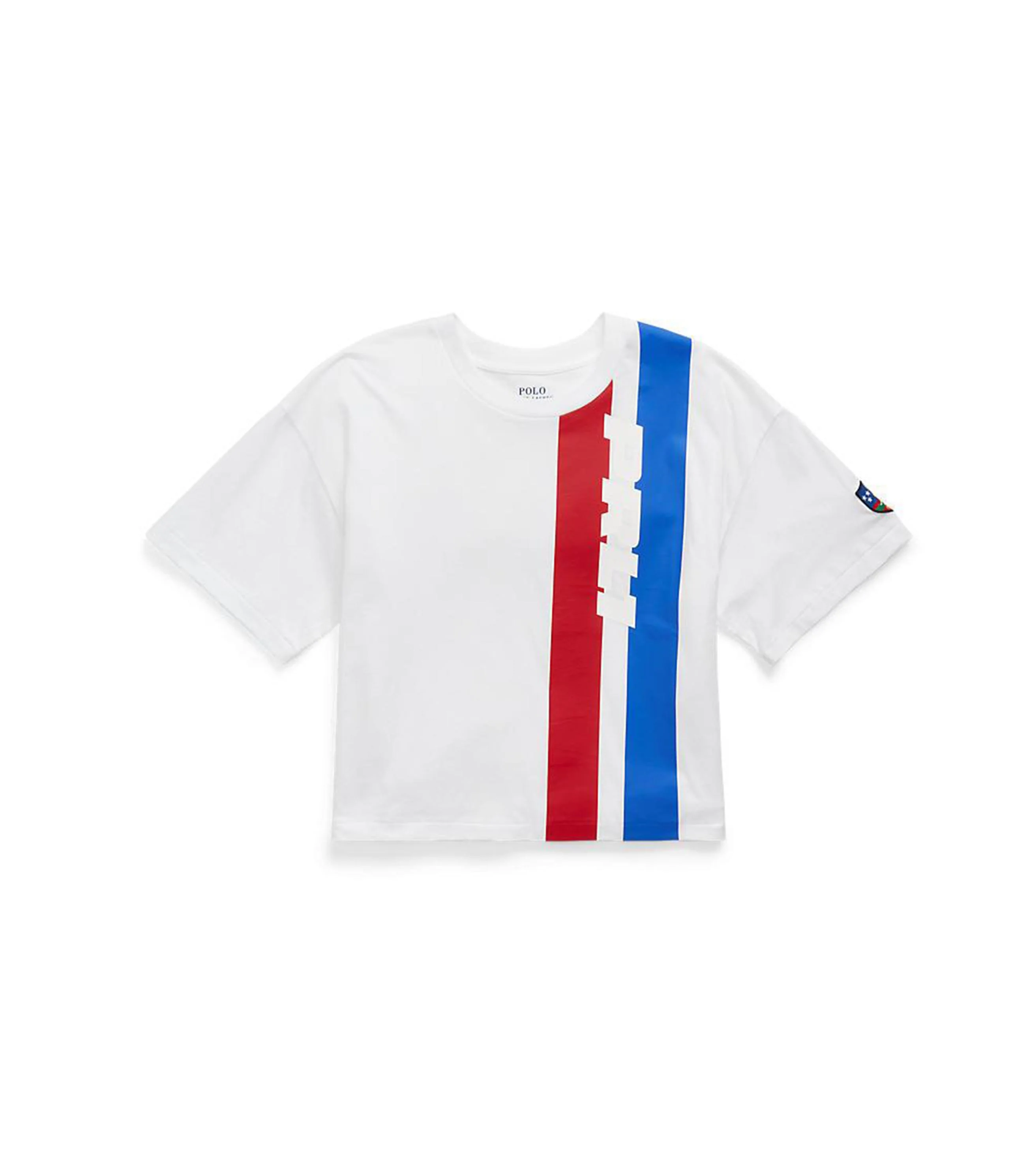 Polo Ralph Lauren - Logo Graphic Cropped Jersey Tee - Image 2