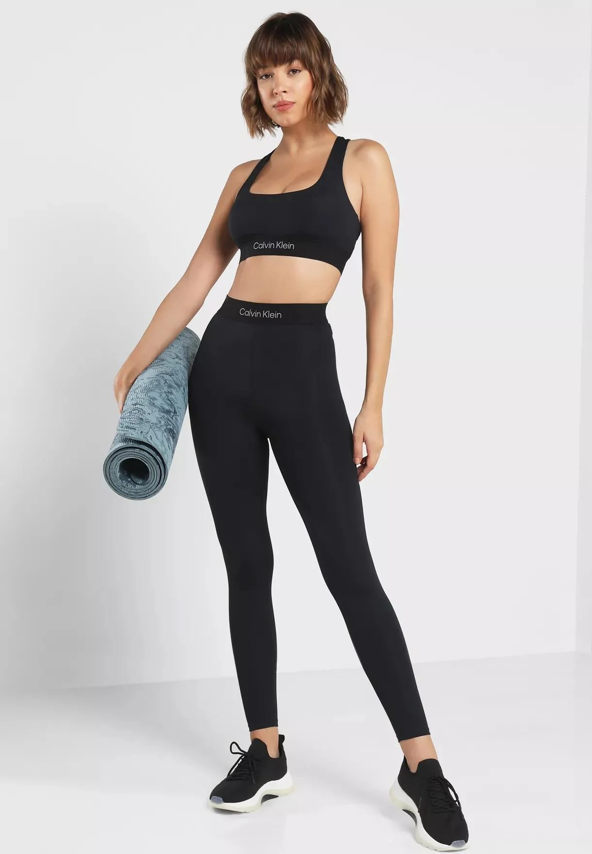 Calvin klein - recycled 7/8 gym leggings
 - women - Image 4