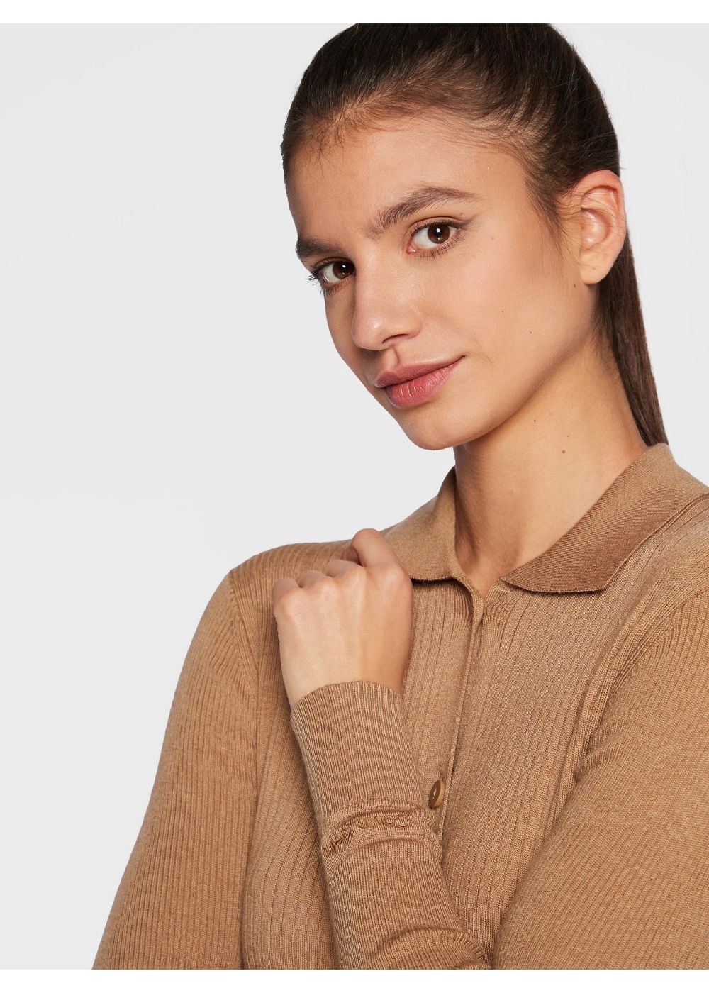 Calvin Klein - Wool Lyocell Ribbed Dress - Image 5