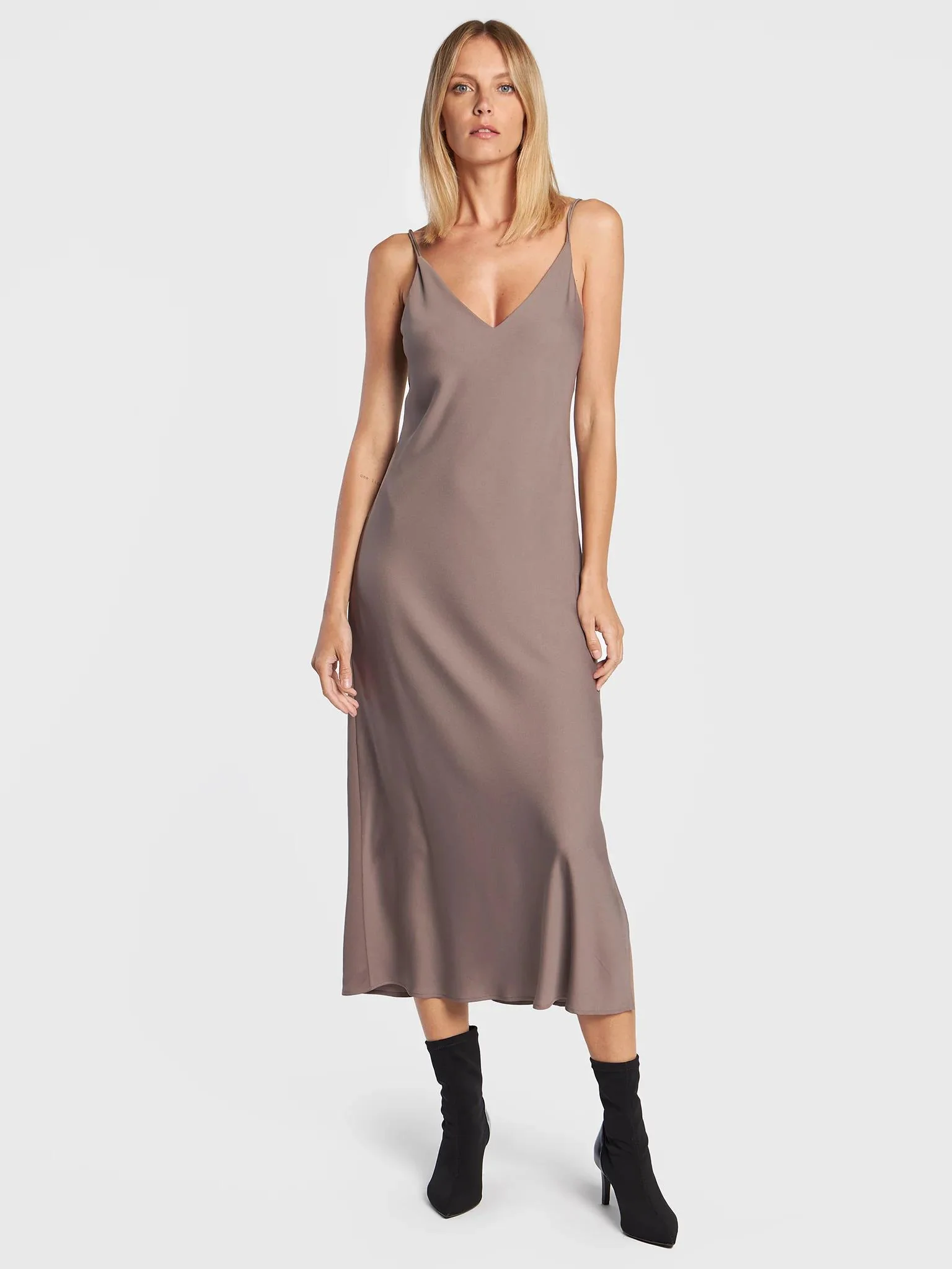 Calvin Klein - Slim Midi Slip Dress - Image 3