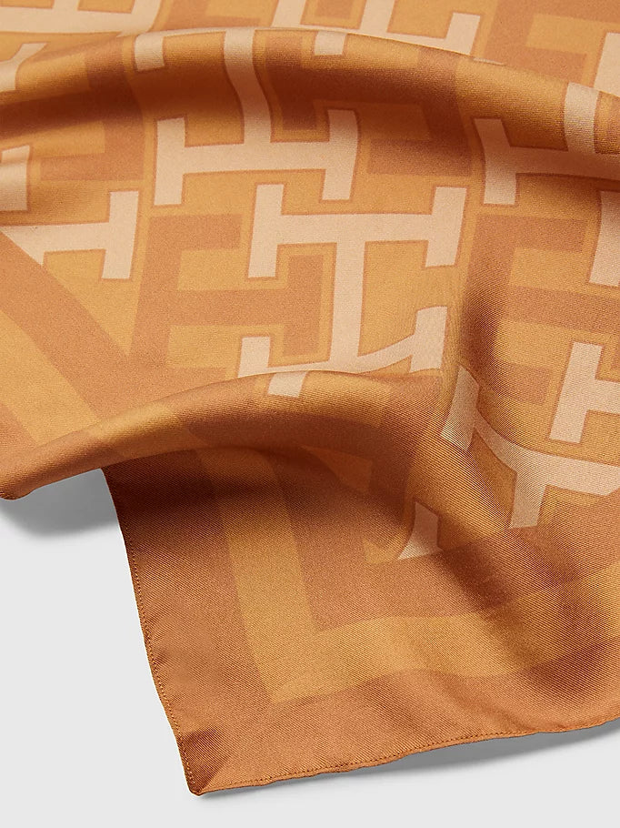Tommy Hilfiger - Monogram Iconic Reversible Silk Scarf - Image 3