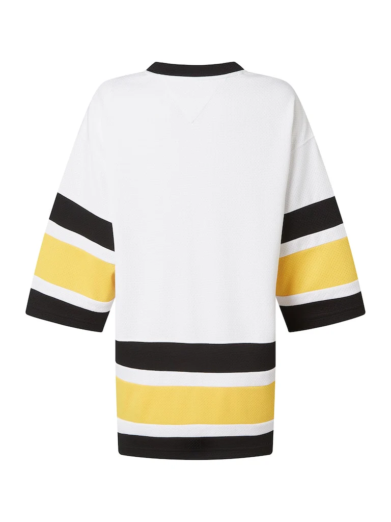 Tommy Hilfiger Jeans - College Oversized Mesh V - Neck Top - Image 4