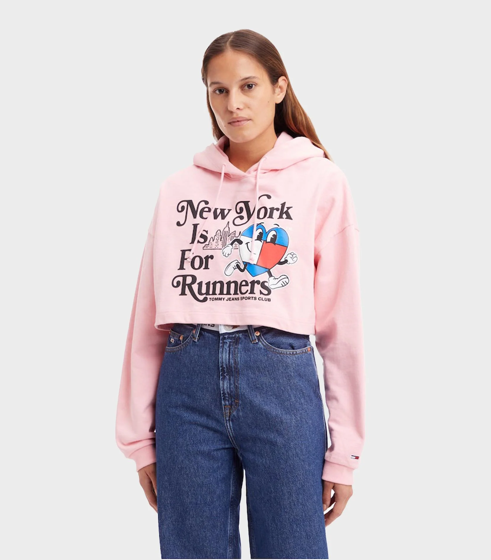 Tommy Hilfiger Jeans - Cropped Sportees Runners Logo Sweatshirt - Image 11