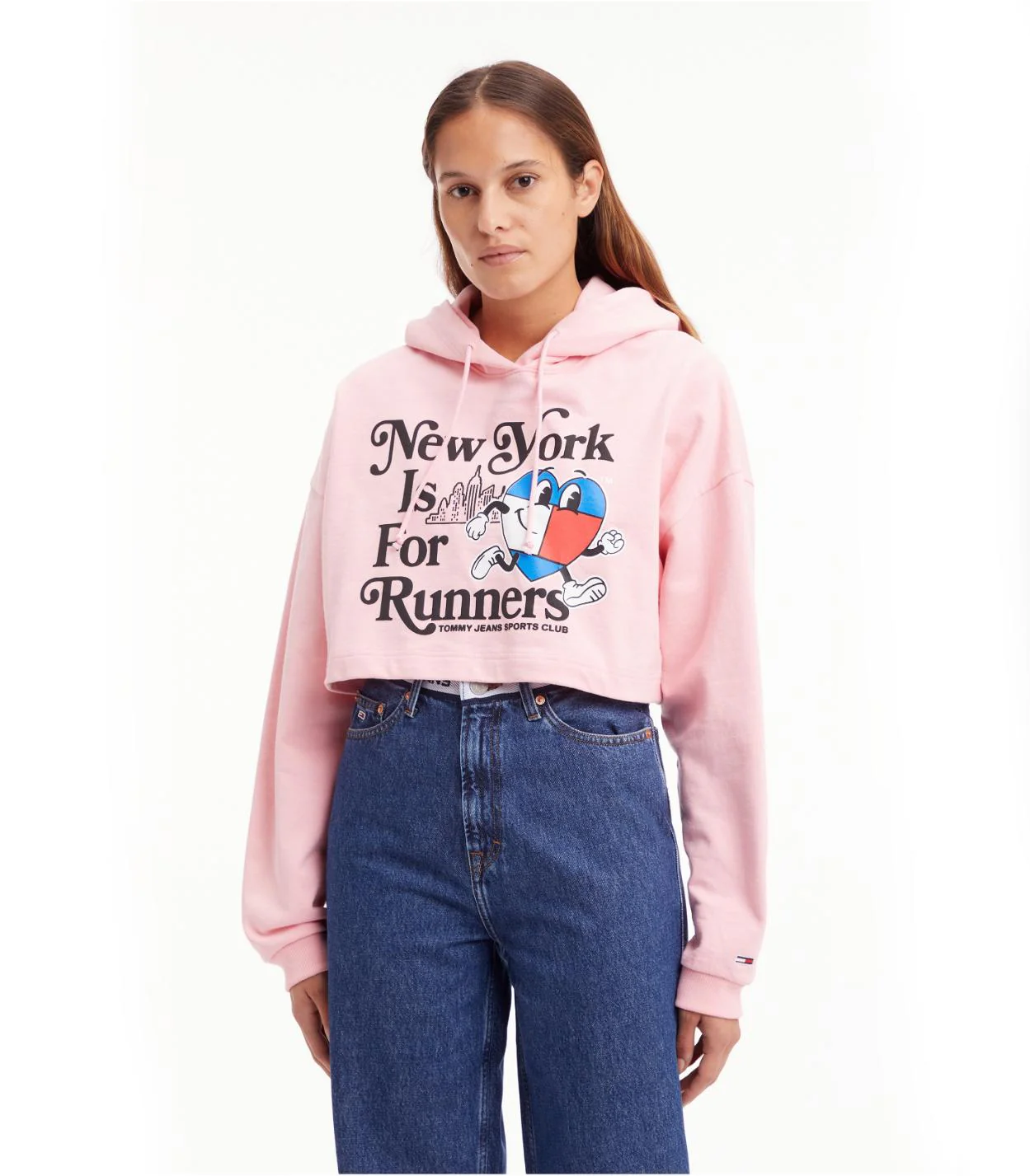 Tommy Hilfiger Jeans - Cropped Sportees Runners Logo Sweatshirt - Image 12