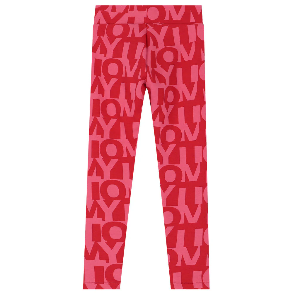Tommy Hilfiger  - Girls  Tommy Aop Legging Slim Fit - Image 4
