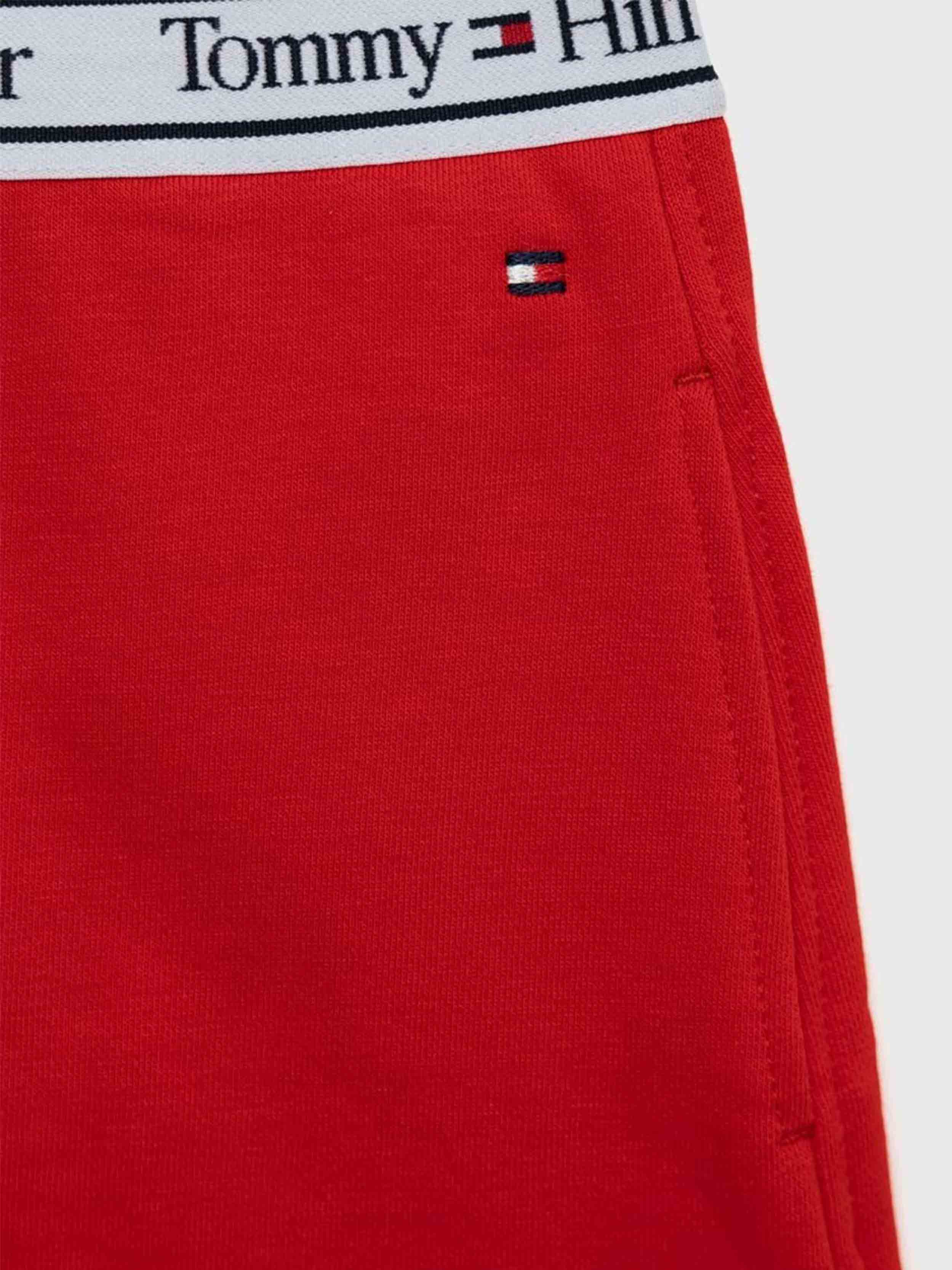 Tommy Hilfiger - Girls' Logo Tape Waistband Mini Skirt - Image 2