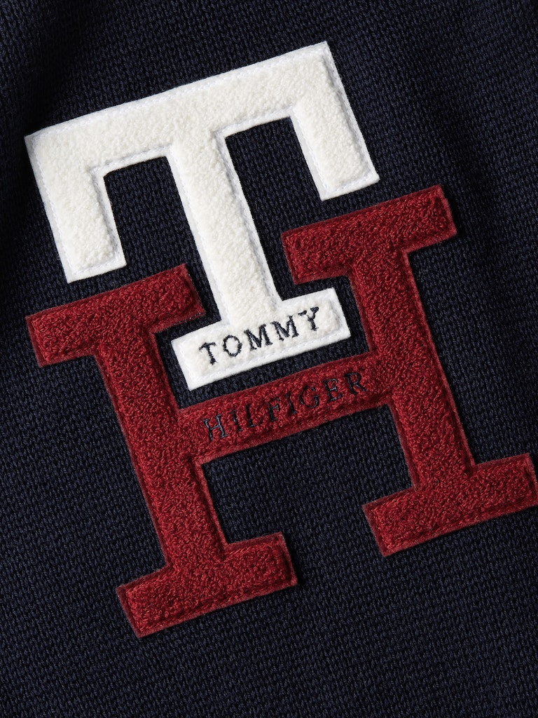 Tommy Hilfiger - Men's Stripe Crew Neck Relaxed Fit Jumper - Image 7