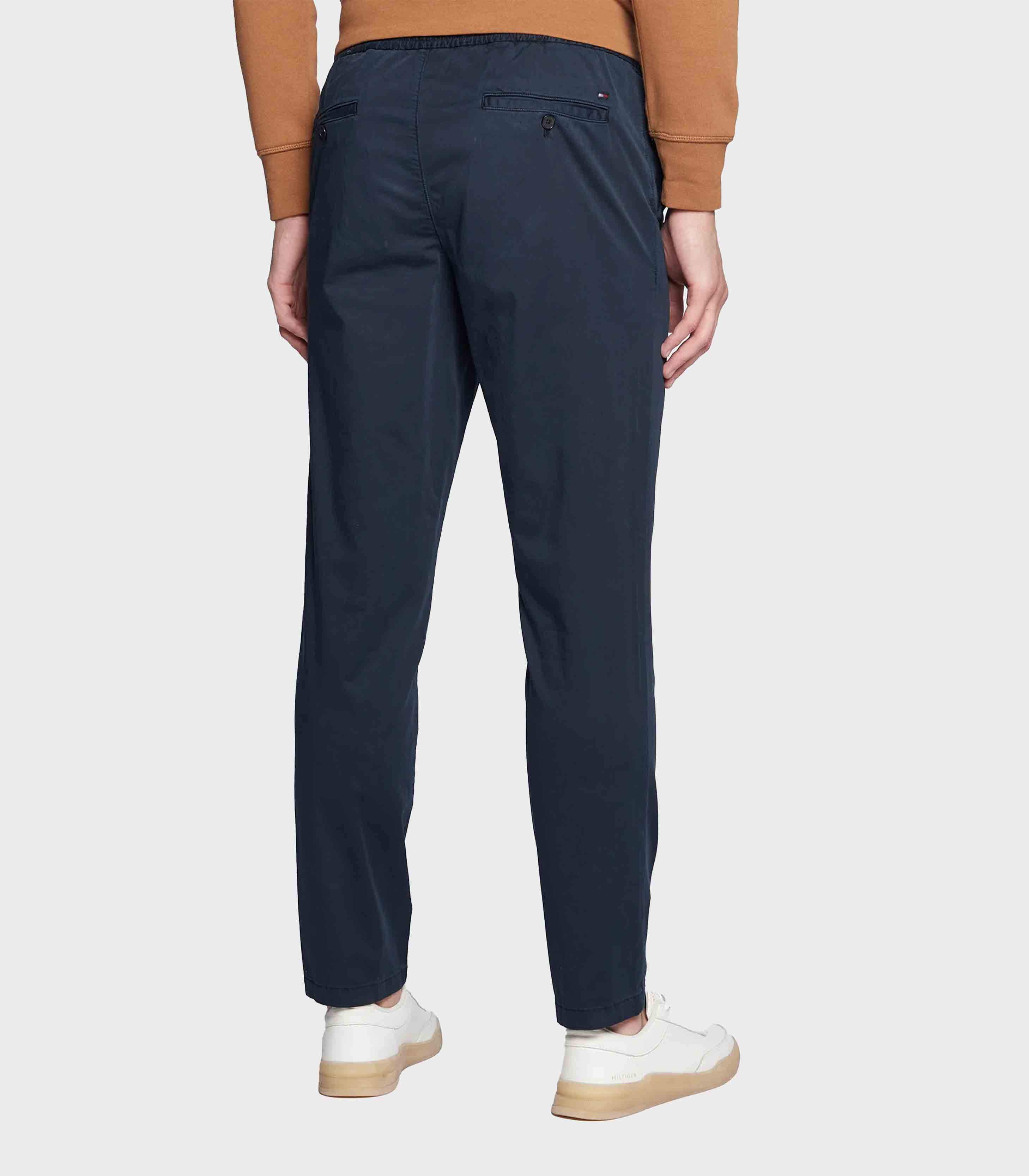 Tommy Hilfiger - Men's Chelsea Relaxed Drawstring Satin Trousers - Image 12