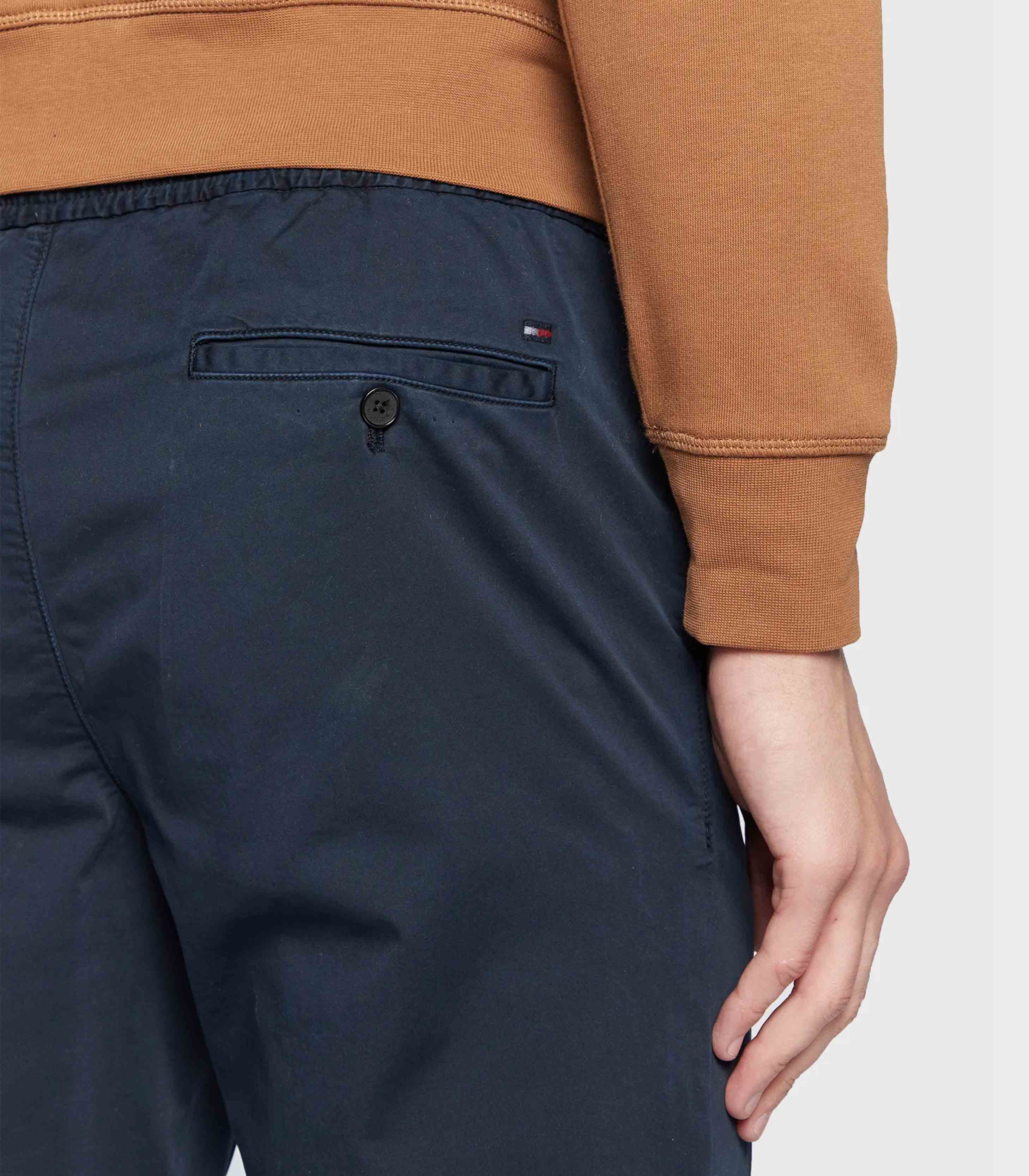 Tommy Hilfiger - Men's Chelsea Relaxed Drawstring Satin Trousers - Image 13