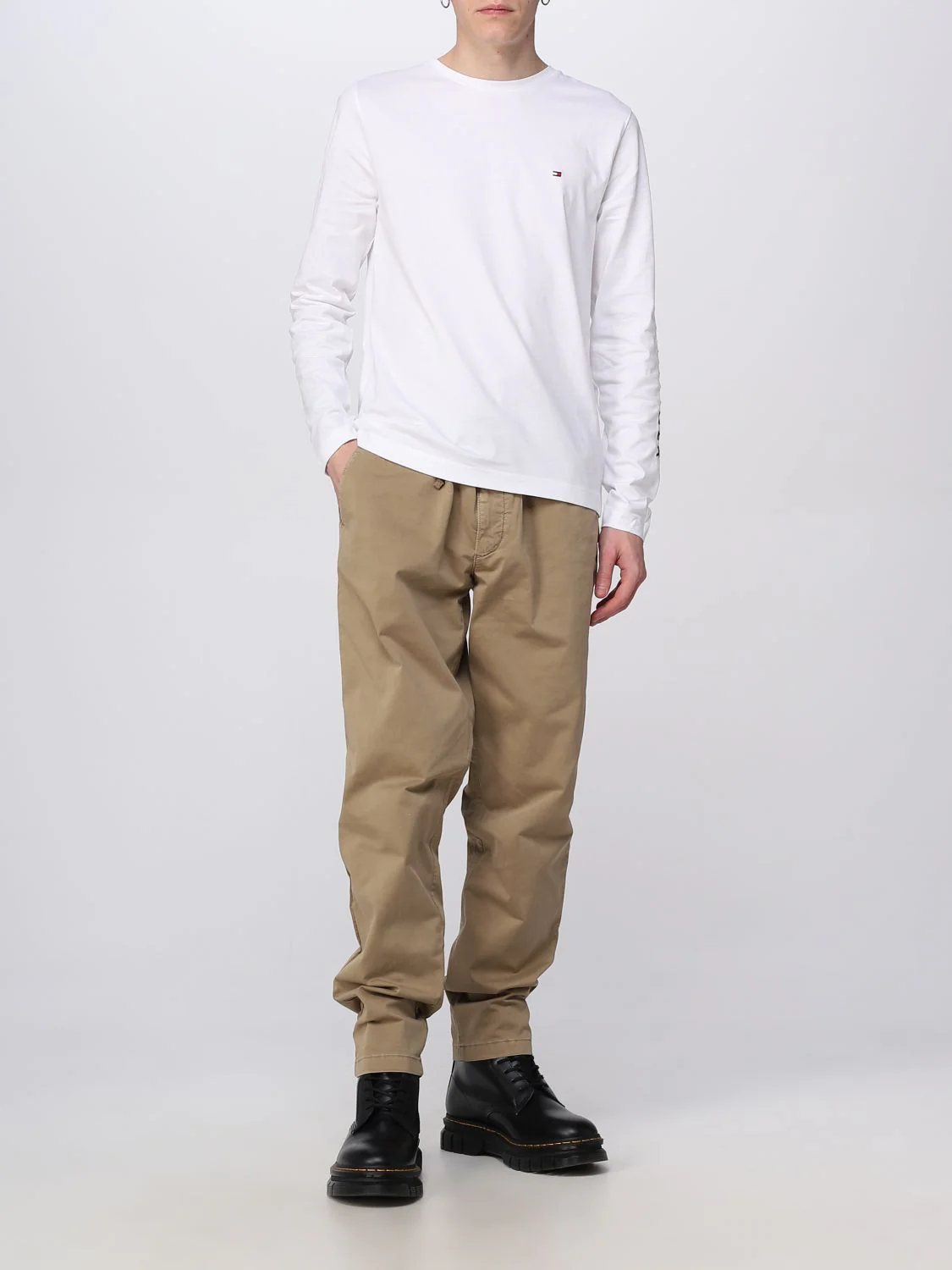 Tommy Hilfiger - Men's Chelsea Relaxed Drawstring Satin Trousers - Image 3