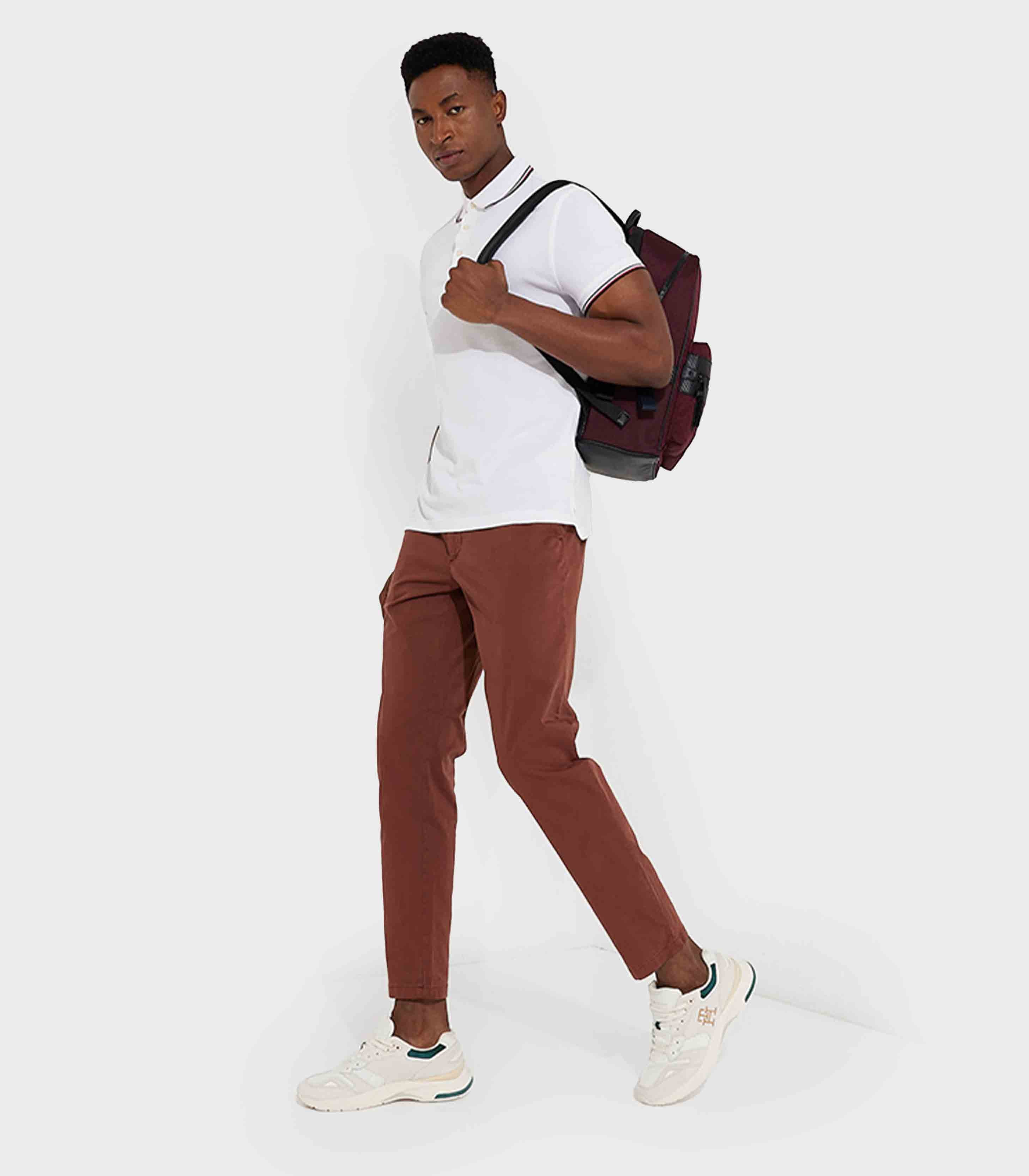 Tommy Hilfiger - Men's Chelsea Relaxed Drawstring Satin Trousers - Image 5