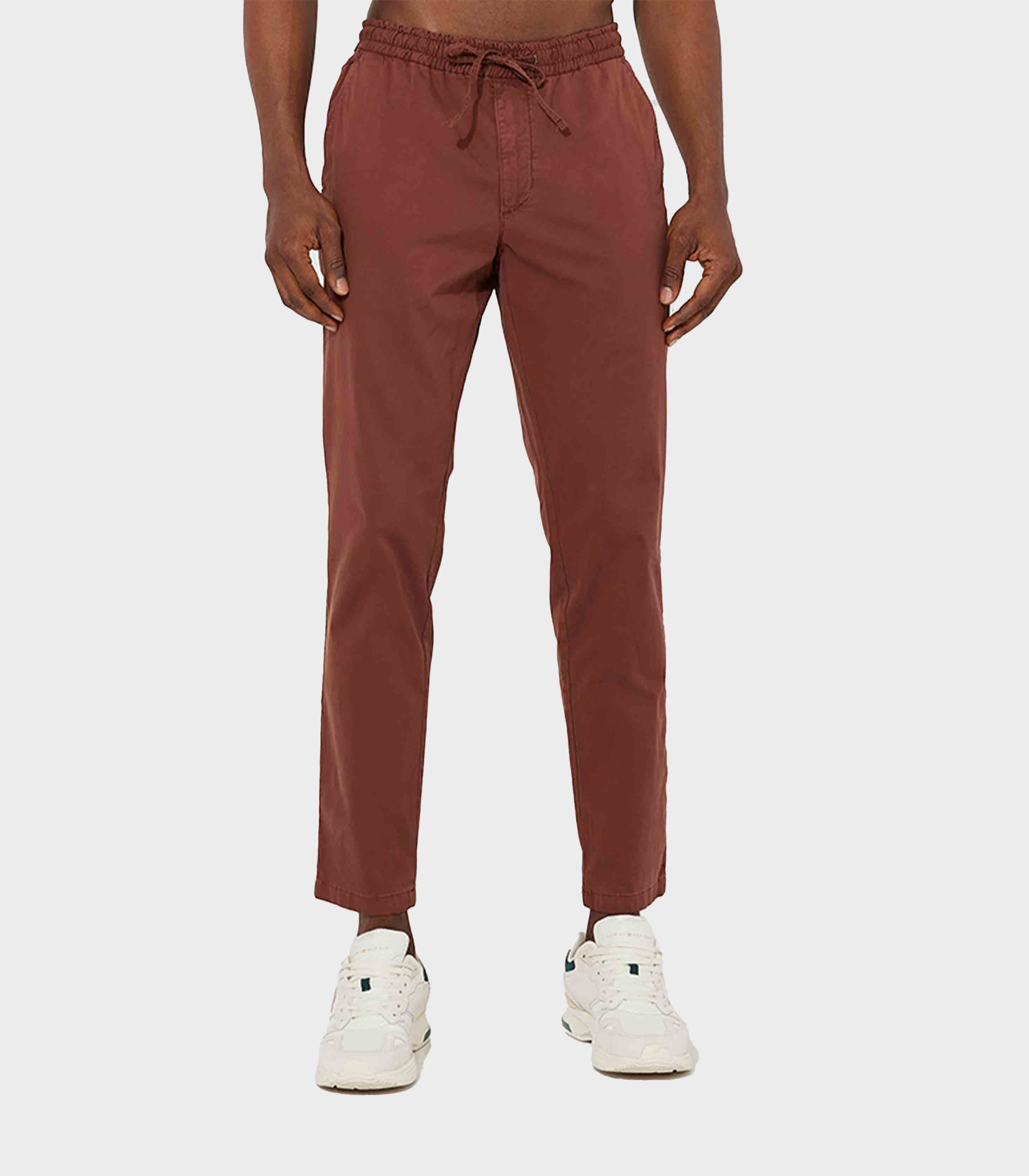 Tommy Hilfiger - Men's Chelsea Relaxed Drawstring Satin Trousers - Image 6
