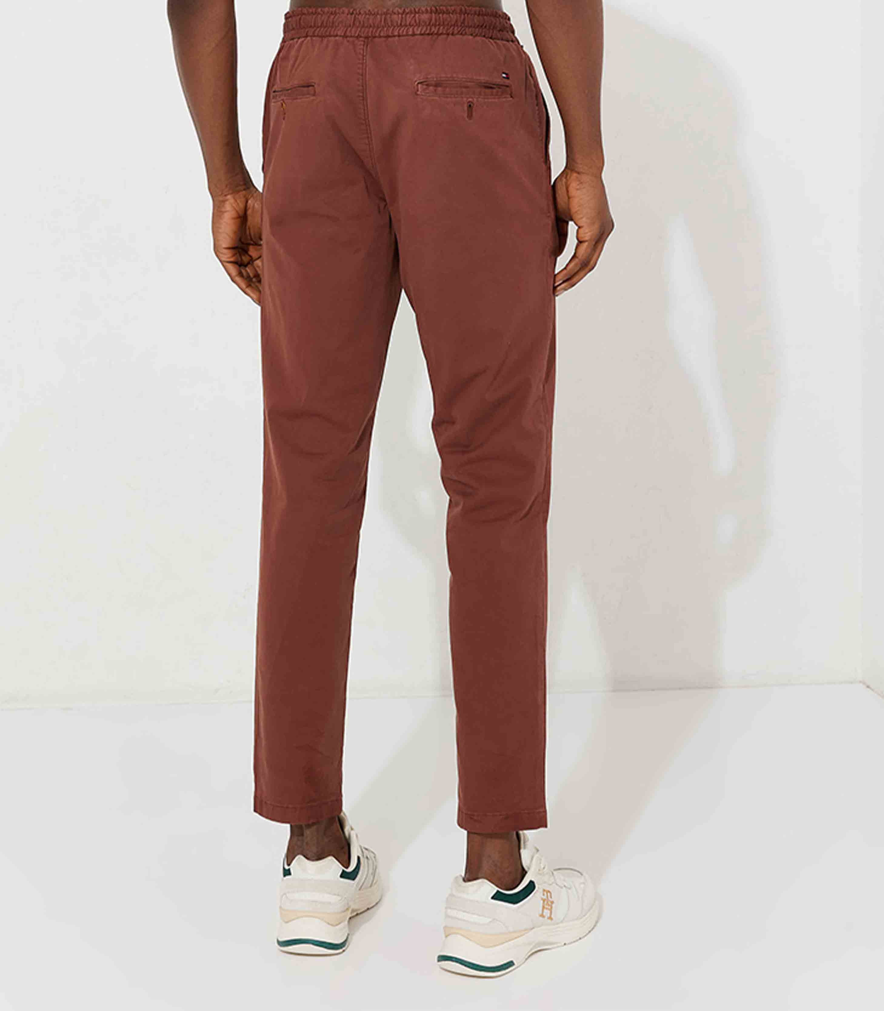 Tommy Hilfiger - Men's Chelsea Relaxed Drawstring Satin Trousers - Image 7
