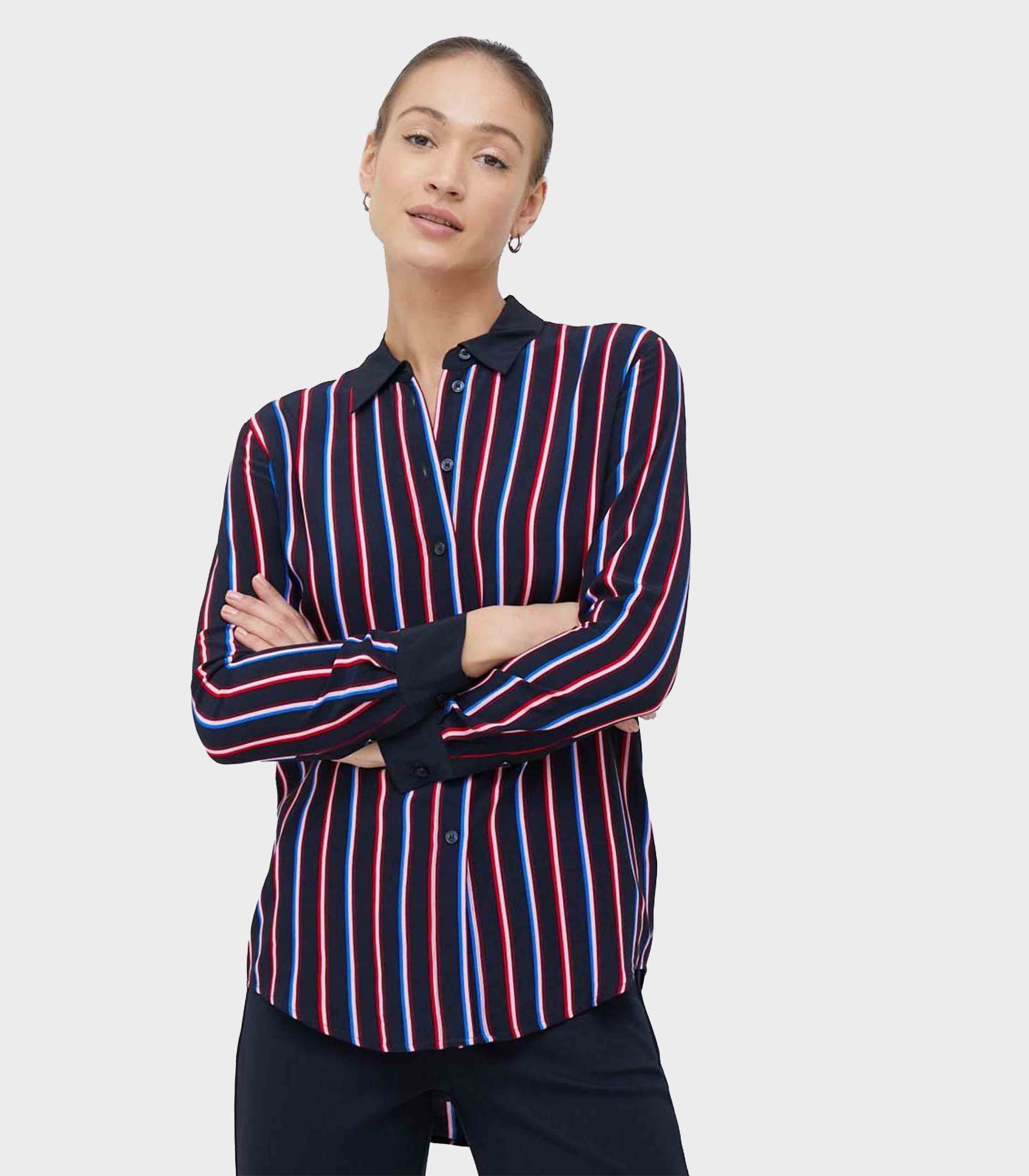 Tommy Hilfiger - Stripe Fleur Shirt Regular Fit - Image 3