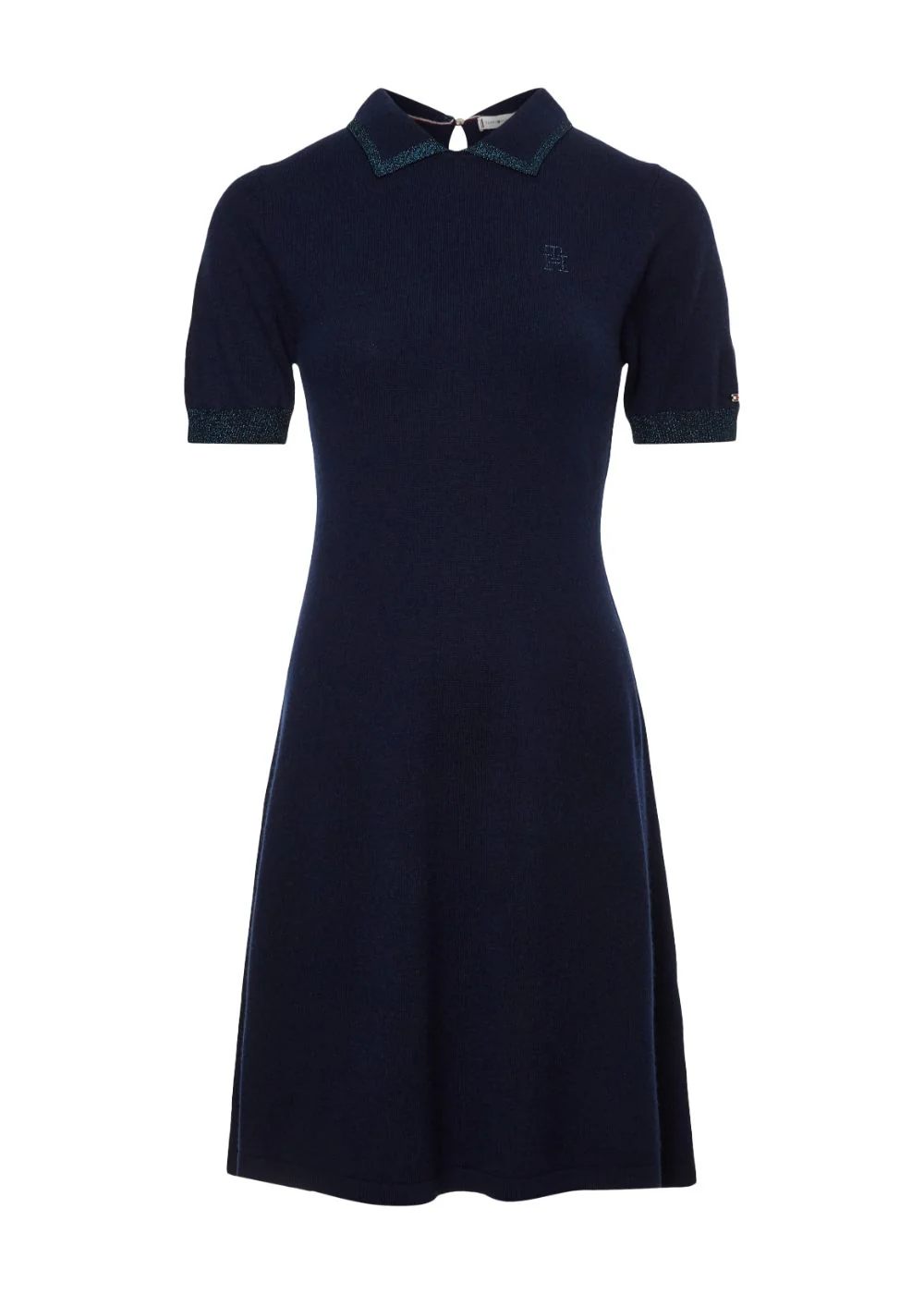 Tommy Hilfiger - Shiny Trim Polo Short Dress Regular Fit - Image 2