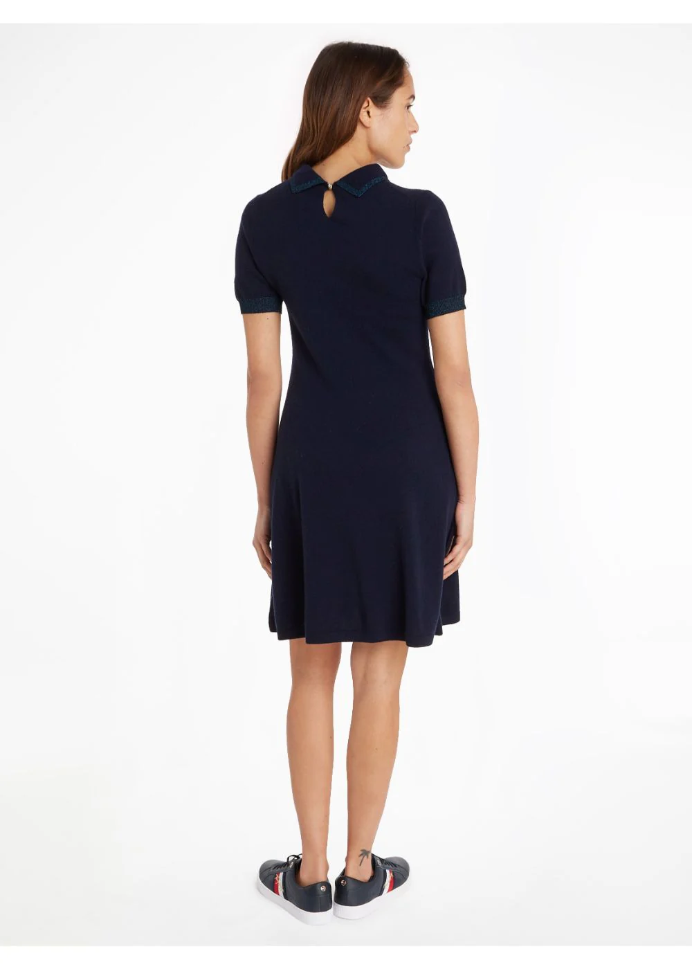 Tommy Hilfiger - Shiny Trim Polo Short Dress Regular Fit - Image 3