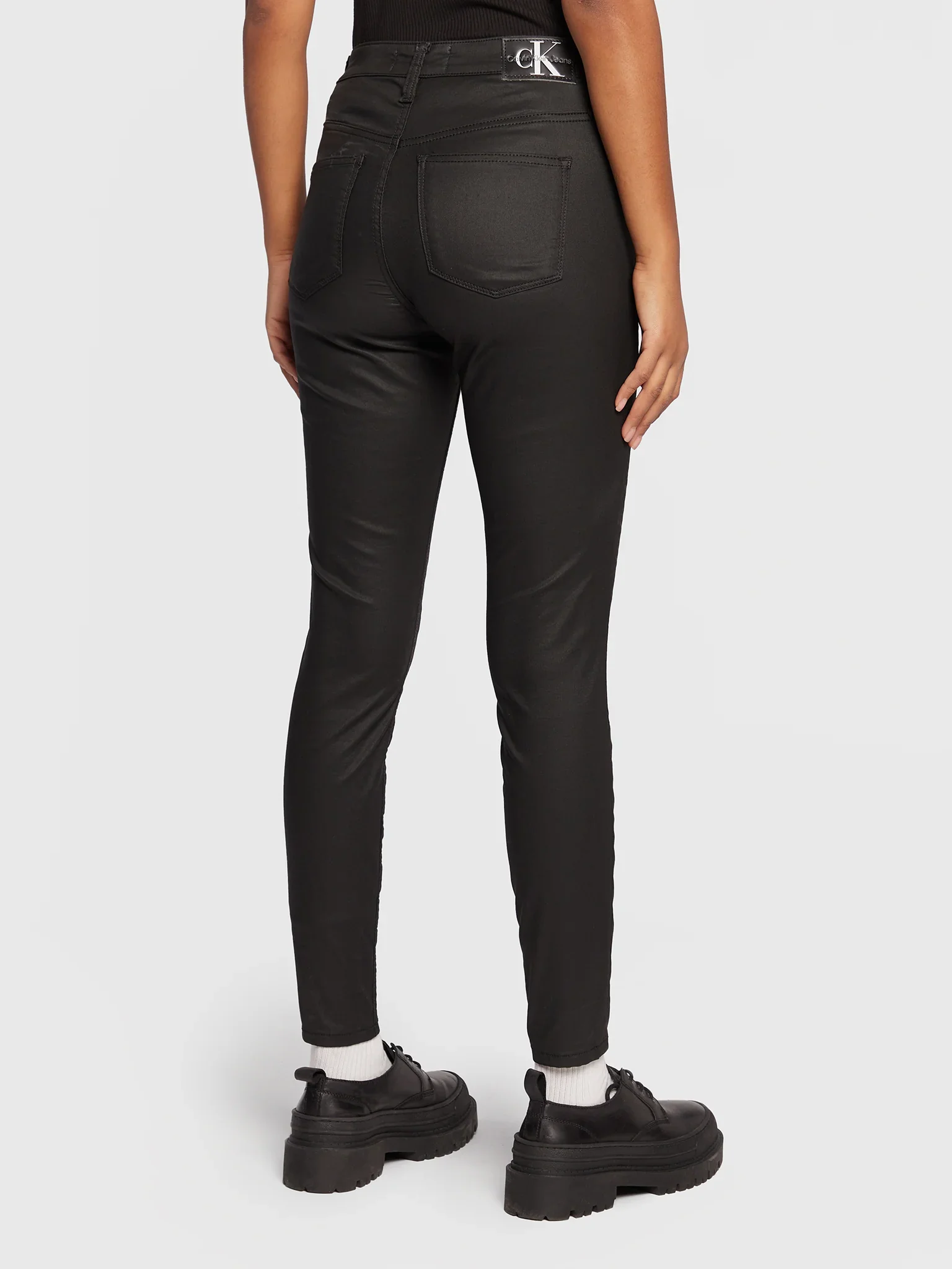 Calvin Klein Jeans - High Rise Super Skinny Ankle Jeans - Image 2