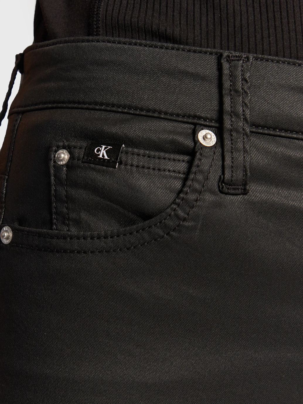 Calvin Klein Jeans - High Rise Super Skinny Ankle Jeans - Image 4