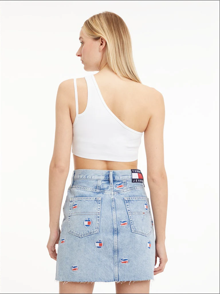 Tommy Hilfiger Jeans - Cropped Archive Shoulder Top - Image 10