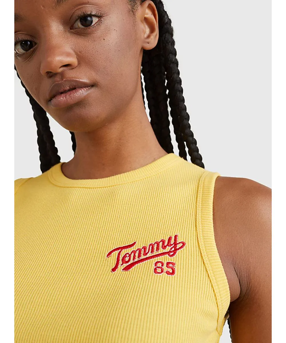 Tommy Hilfiger Jeans - college crop tank top - women - Image 10