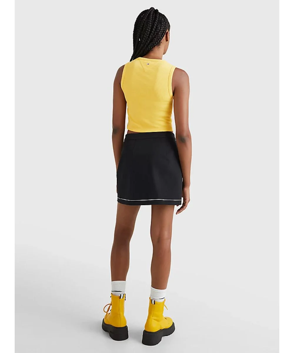 Tommy Hilfiger Jeans - college crop tank top - women - Image 11