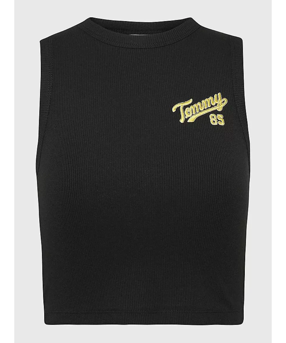 Tommy Hilfiger Jeans - college crop tank top - women - Image 2