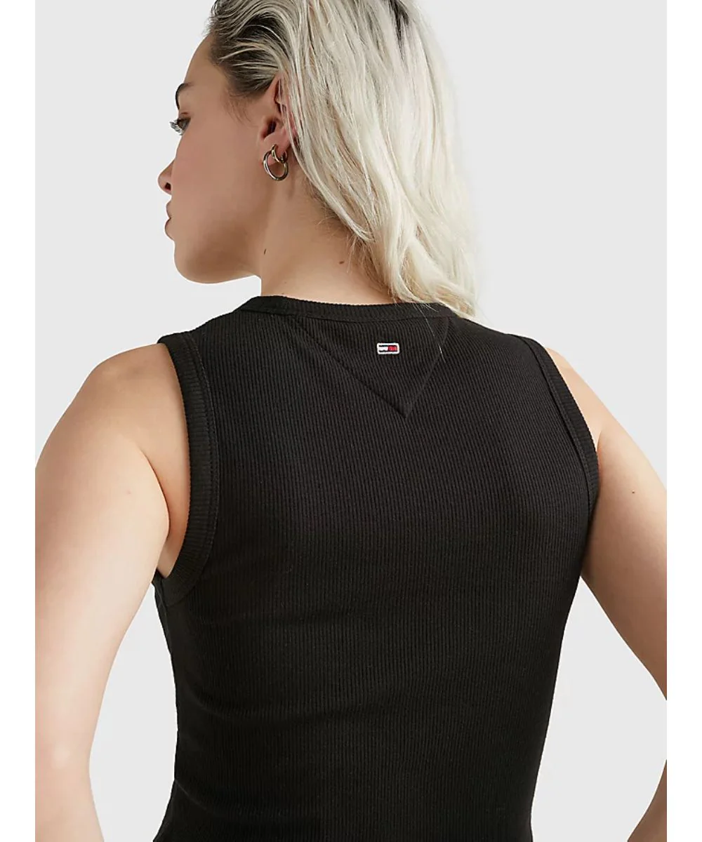 Tommy Hilfiger Jeans - college crop tank top - women - Image 4