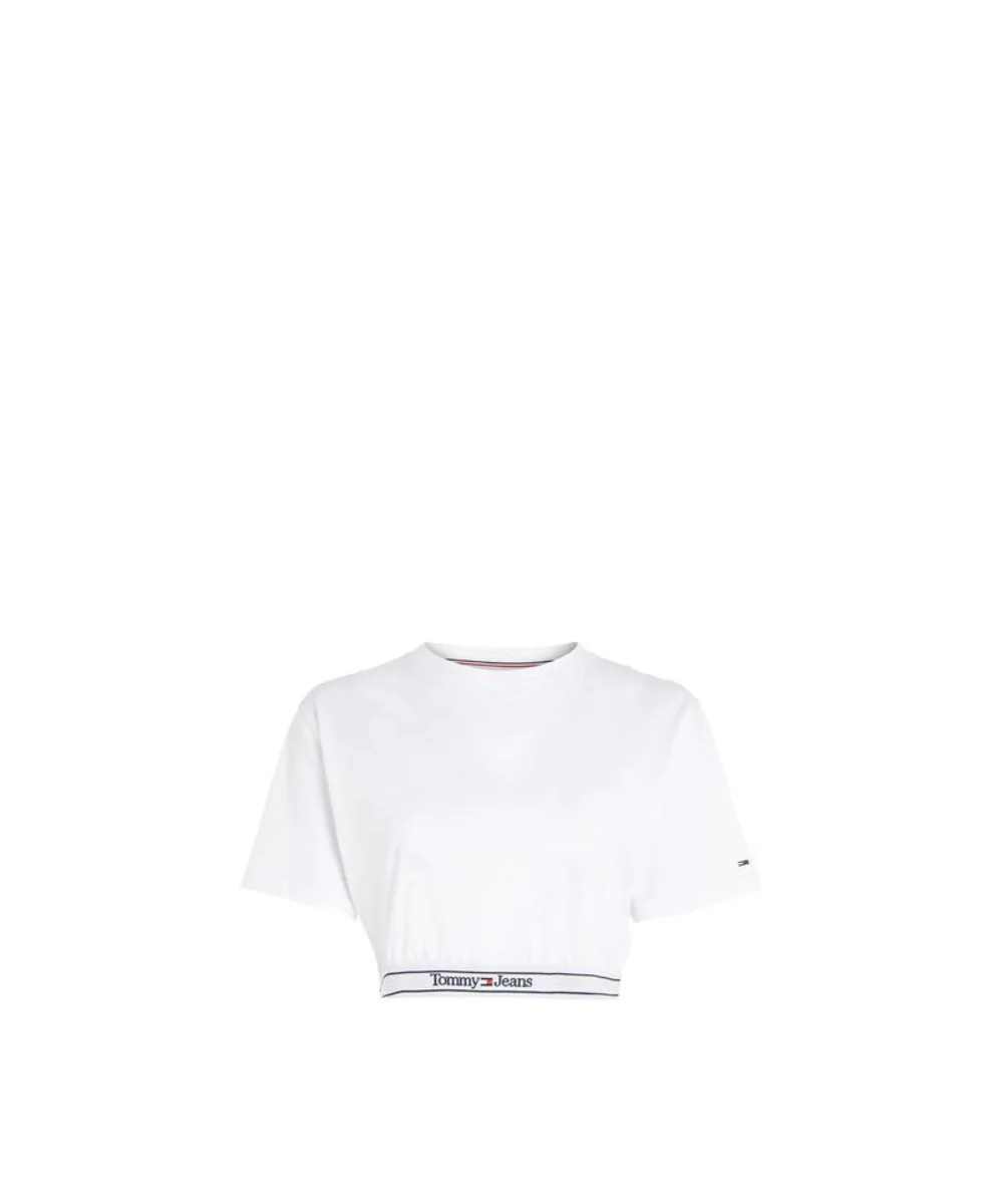 Tommy Hilfiger Jeans - Logo Waistband Crop Top - Image 2
