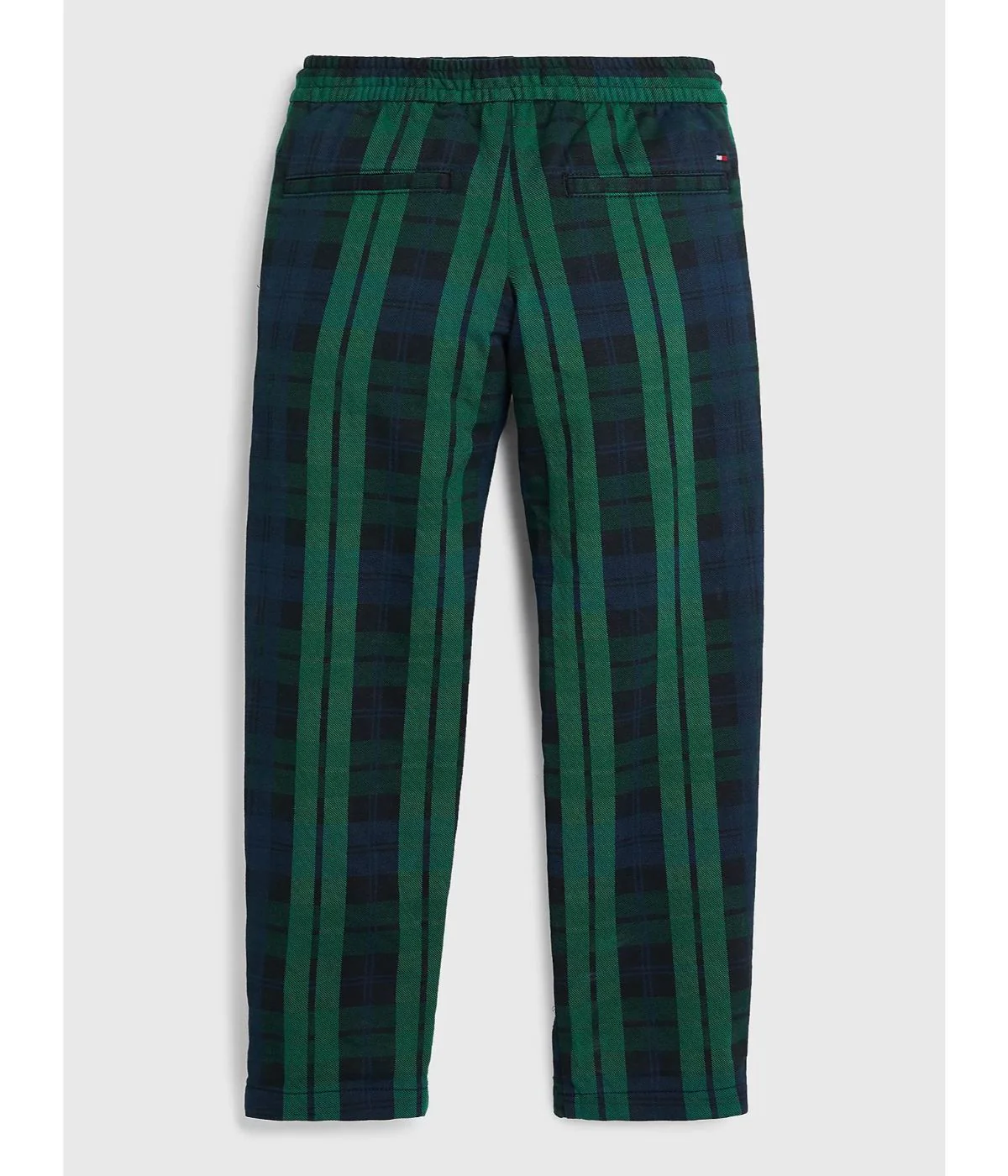 Tommy Hilfiger  - Boys -  Comfort Black Watch Tartan Trousers Slim Fit - Image 2