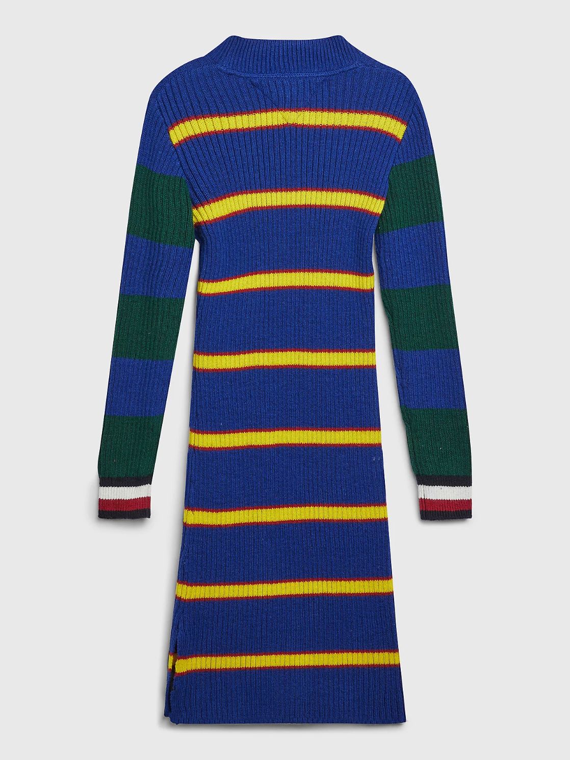 Tommy hilfiger  - Girls -  varsity stripe maxi - length sweater dress slim fit - Image 3