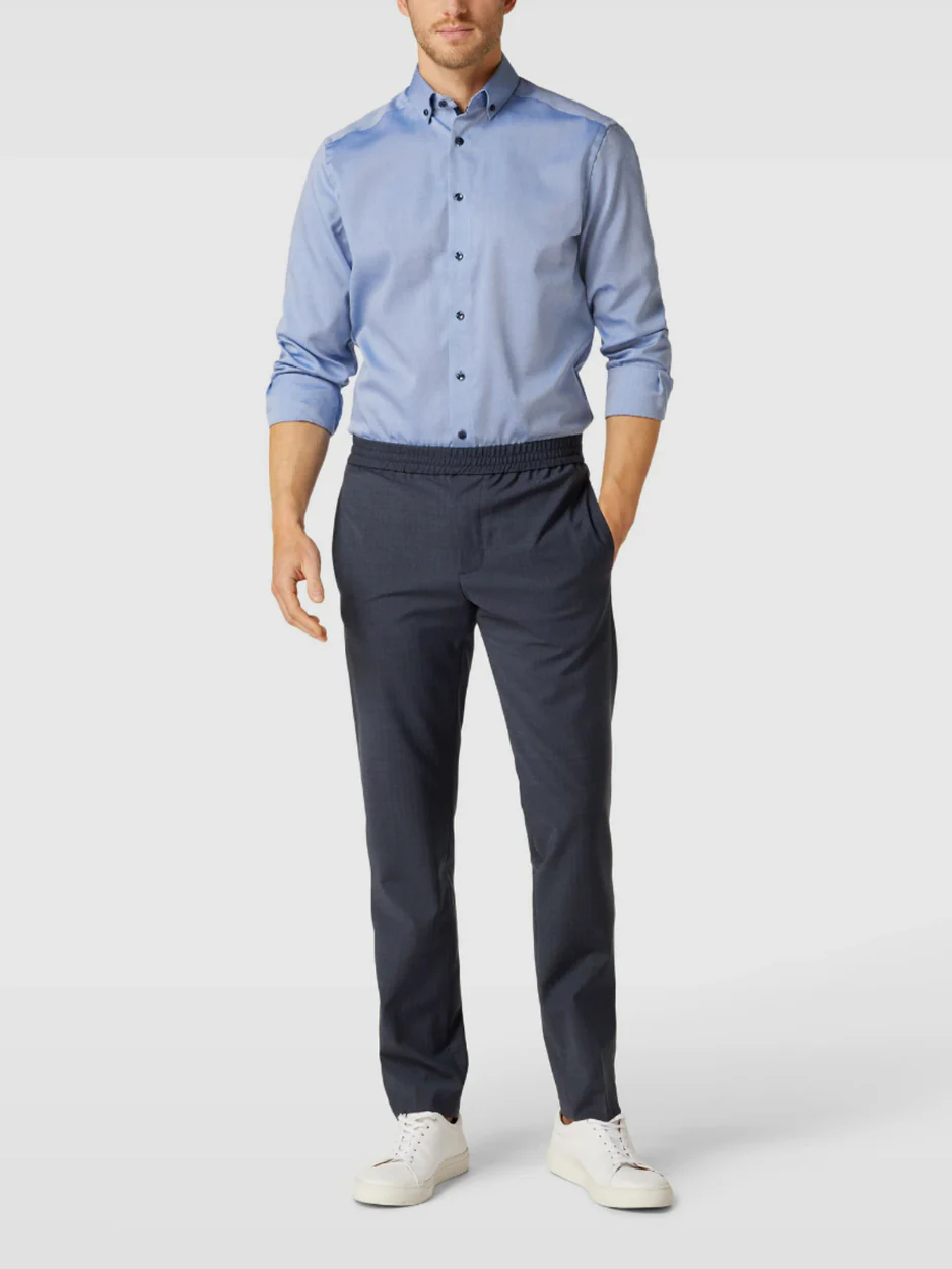 Tommy Hilfiger - Hampton Po Travel Wool Stripe Straight Fit - Image 2