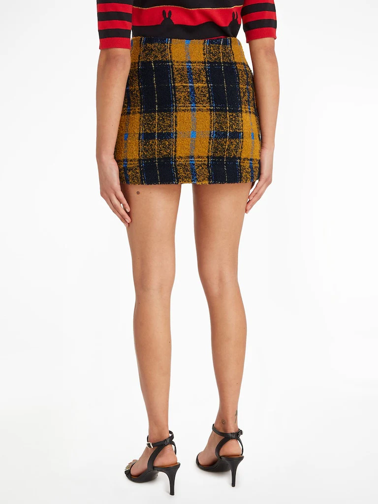 Tommy Hilfiger -Tartan Bouclé Skirt - Image 2