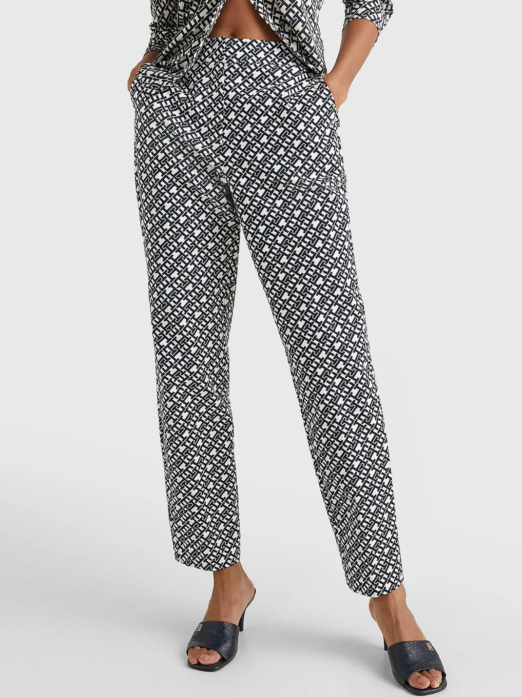 Tommy hilfiger - slim print co pant - women - Image 2