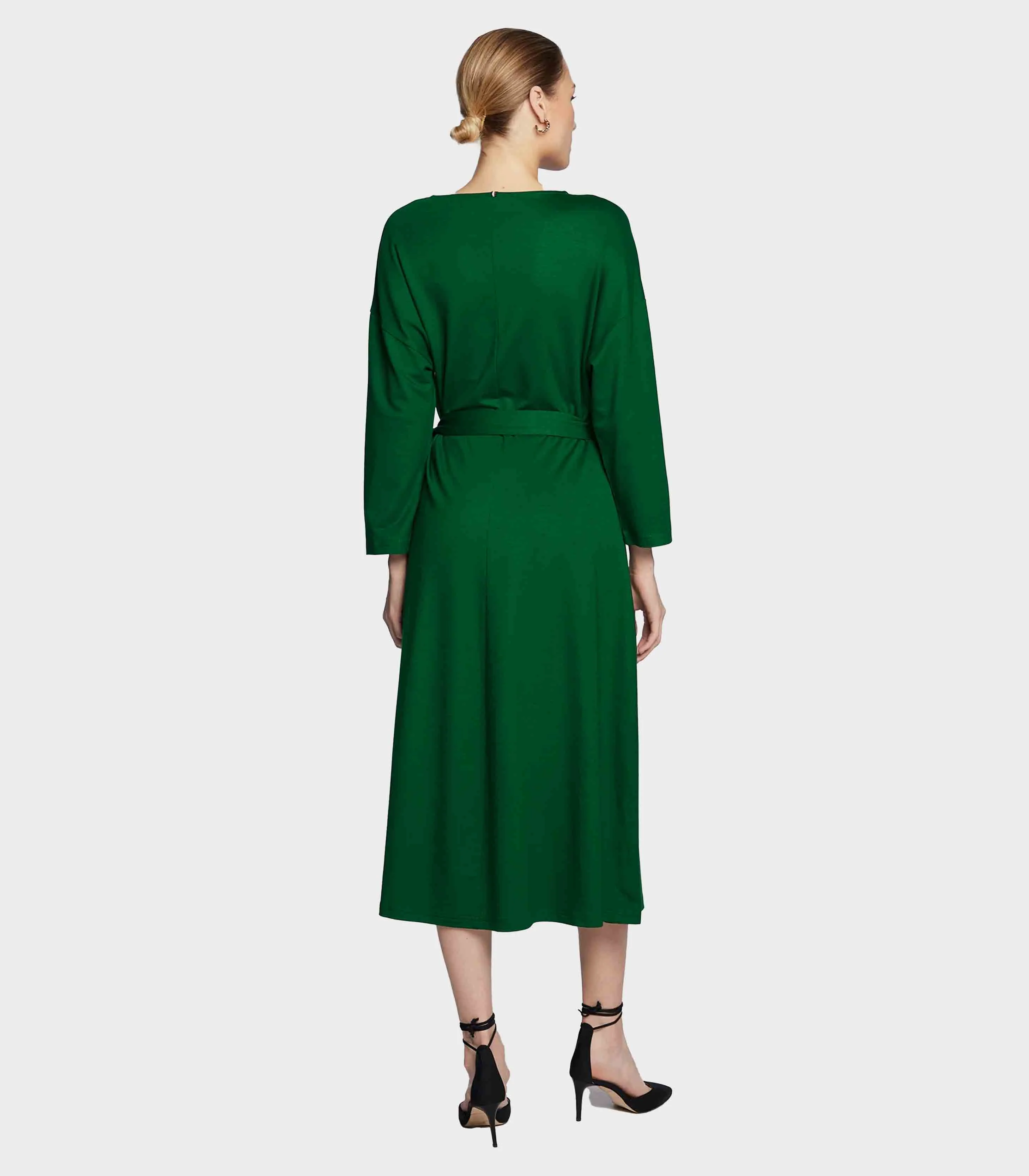 Tommy Hilfiger - Long Sleeve Knee Length Wrap Dress Regular Fit - Image 3