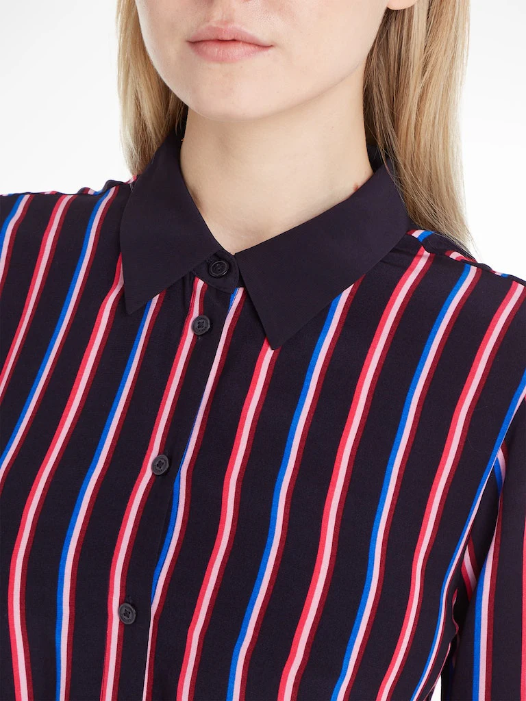 Tommy Hilfiger - Stripe Midi Shirt Dress Regular Fit - Image 4