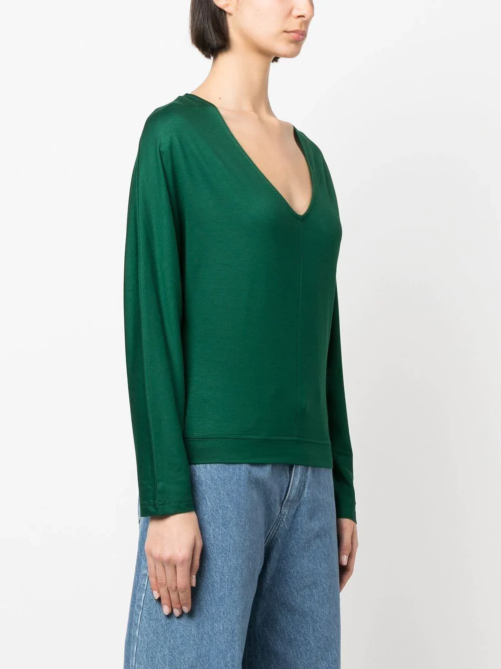 Tommy Hilfiger - Regular Fit V-Neck Long Sleeve Top - Image 7