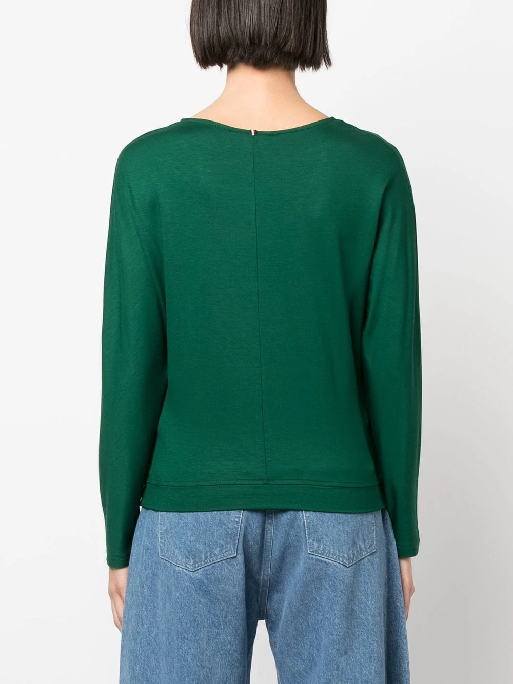 Tommy Hilfiger - Regular Fit V-Neck Long Sleeve Top - Image 9