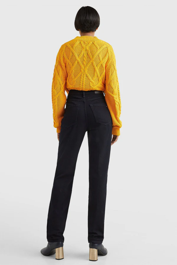 Tommy Hilfiger - Women's Classic High Rise Straight Jeans - Image 3